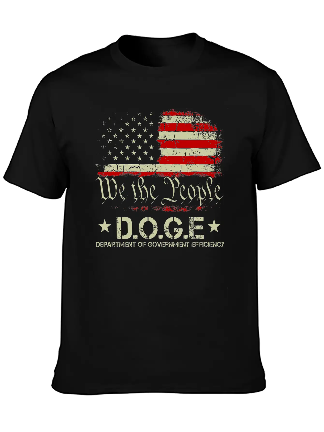 D.O.G.E. DOGE Department Of Government Efficiency Stylish Everyday T-Shirt – Unisex Basic Cotton Tee