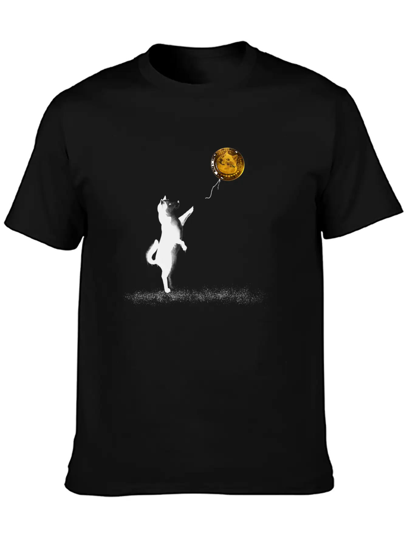 Doge Street Art Stylish Everyday T-Shirt – Unisex Basic Cotton Tee