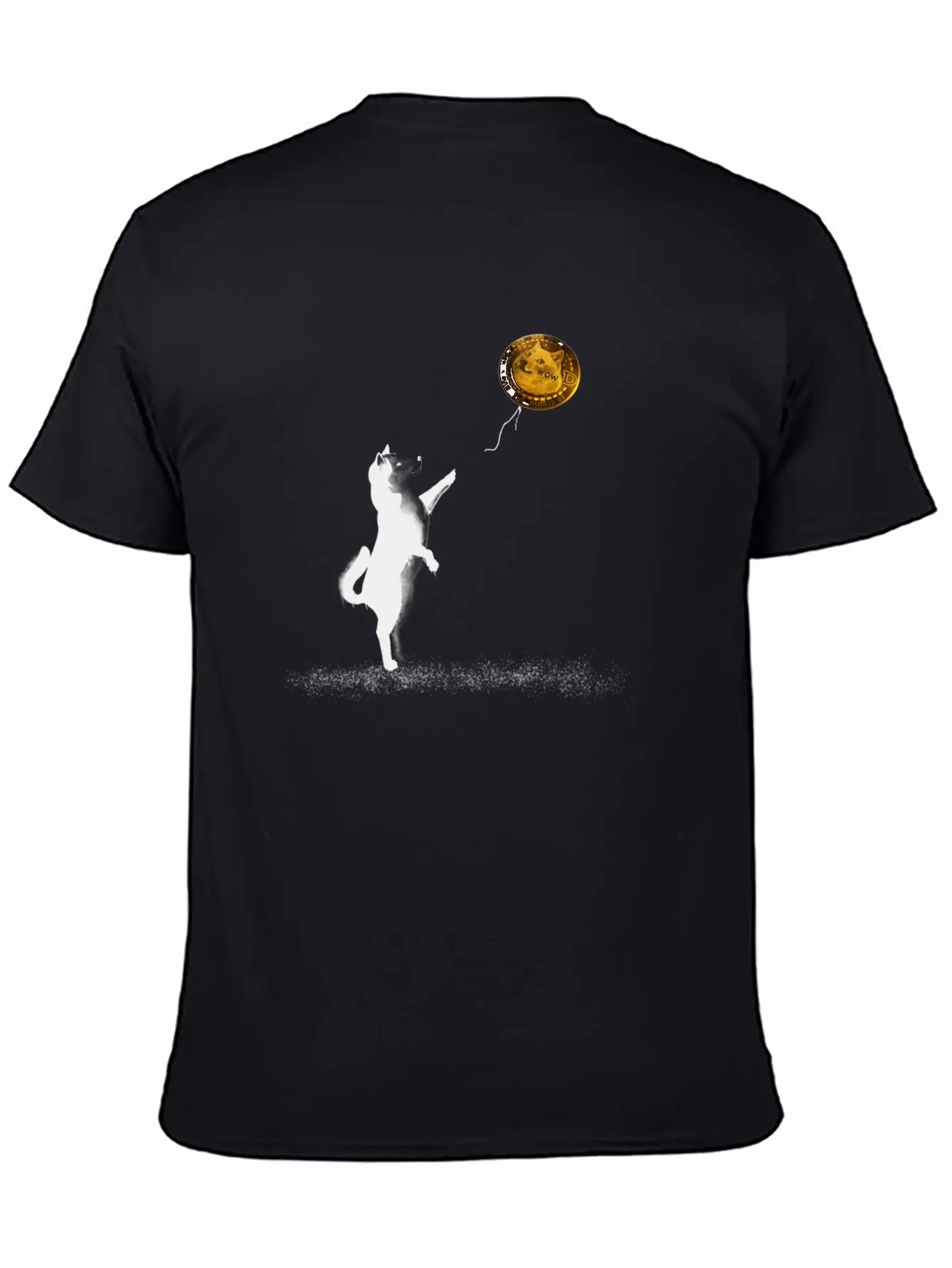 Doge Street Art Stylish Everyday T-Shirt – Unisex Basic Cotton Tee