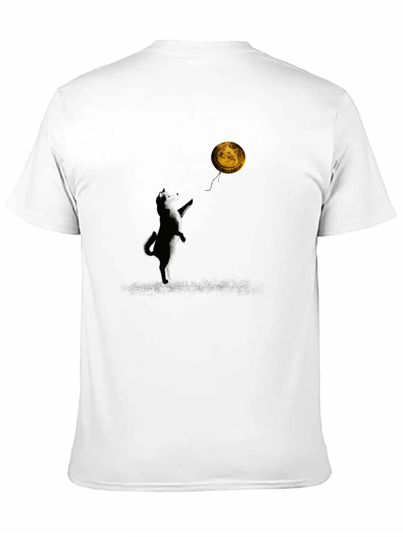 Doge Street Art Stylish Everyday T-Shirt – Unisex Basic Cotton Tee