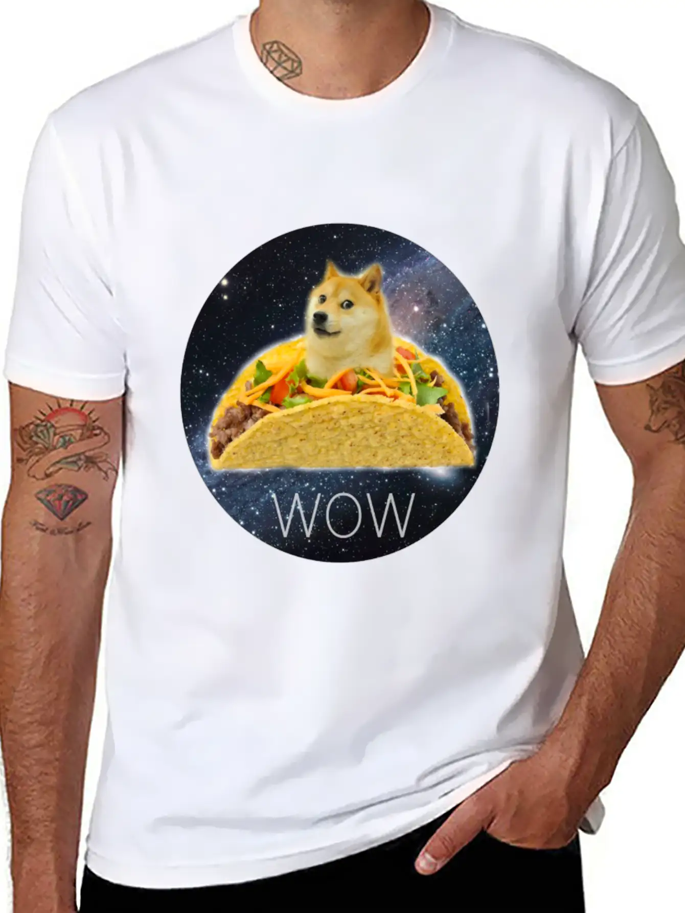 Doge Taco Wow Timeless Short Sleeve Tee – Comfy And Minimalist Design