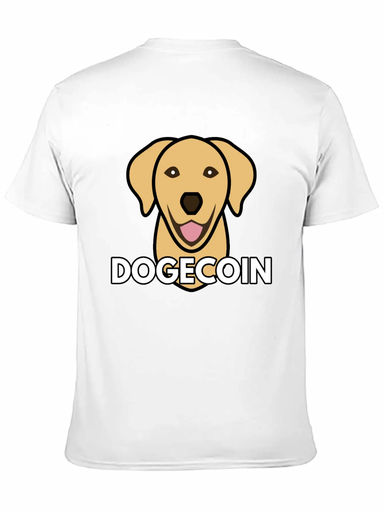 Dogecoin Stylish Everyday T-Shirt – Unisex Basic Cotton Tee