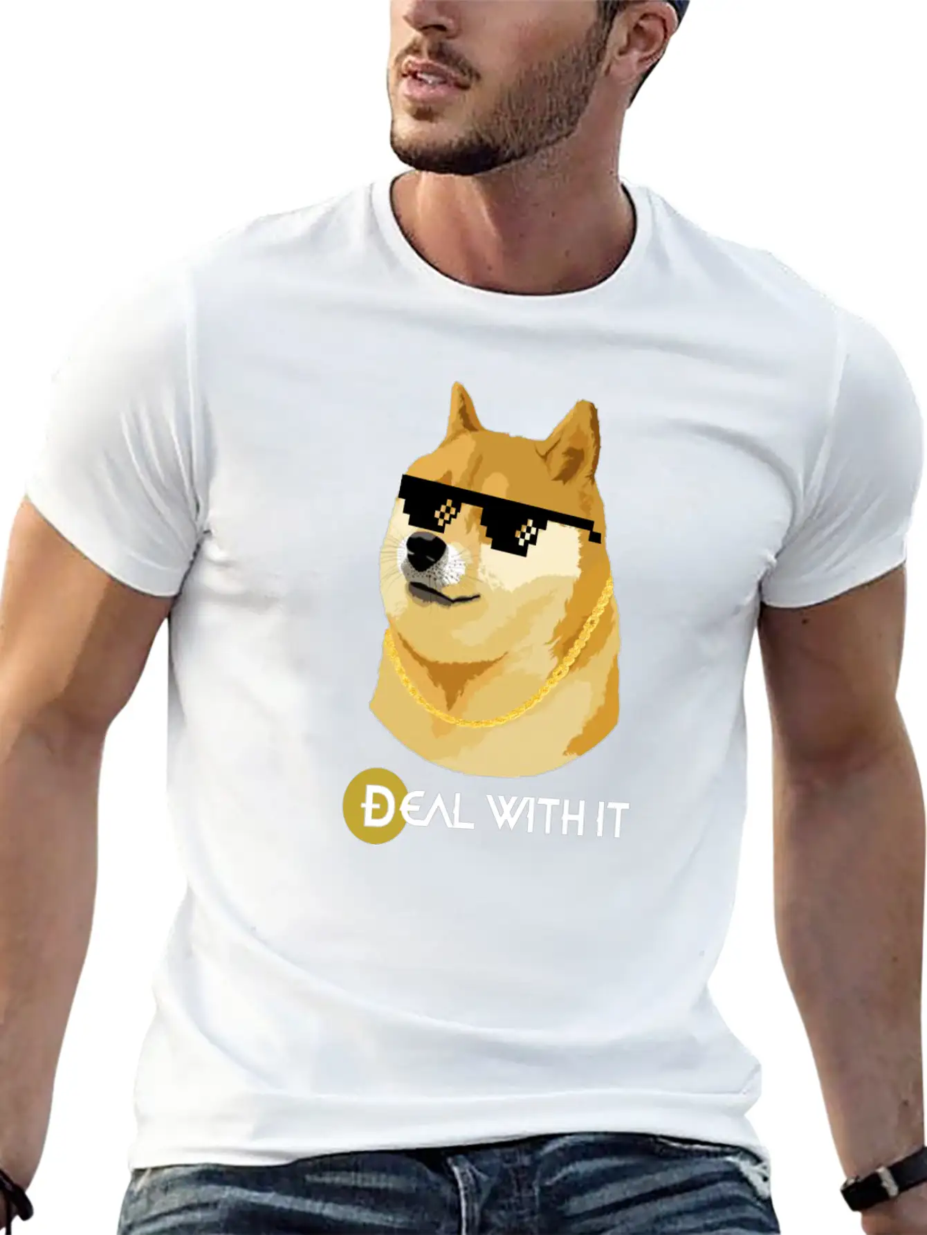 DogeCoin Unisex Casual T-Shirt – Clean Design For Daily Comfort