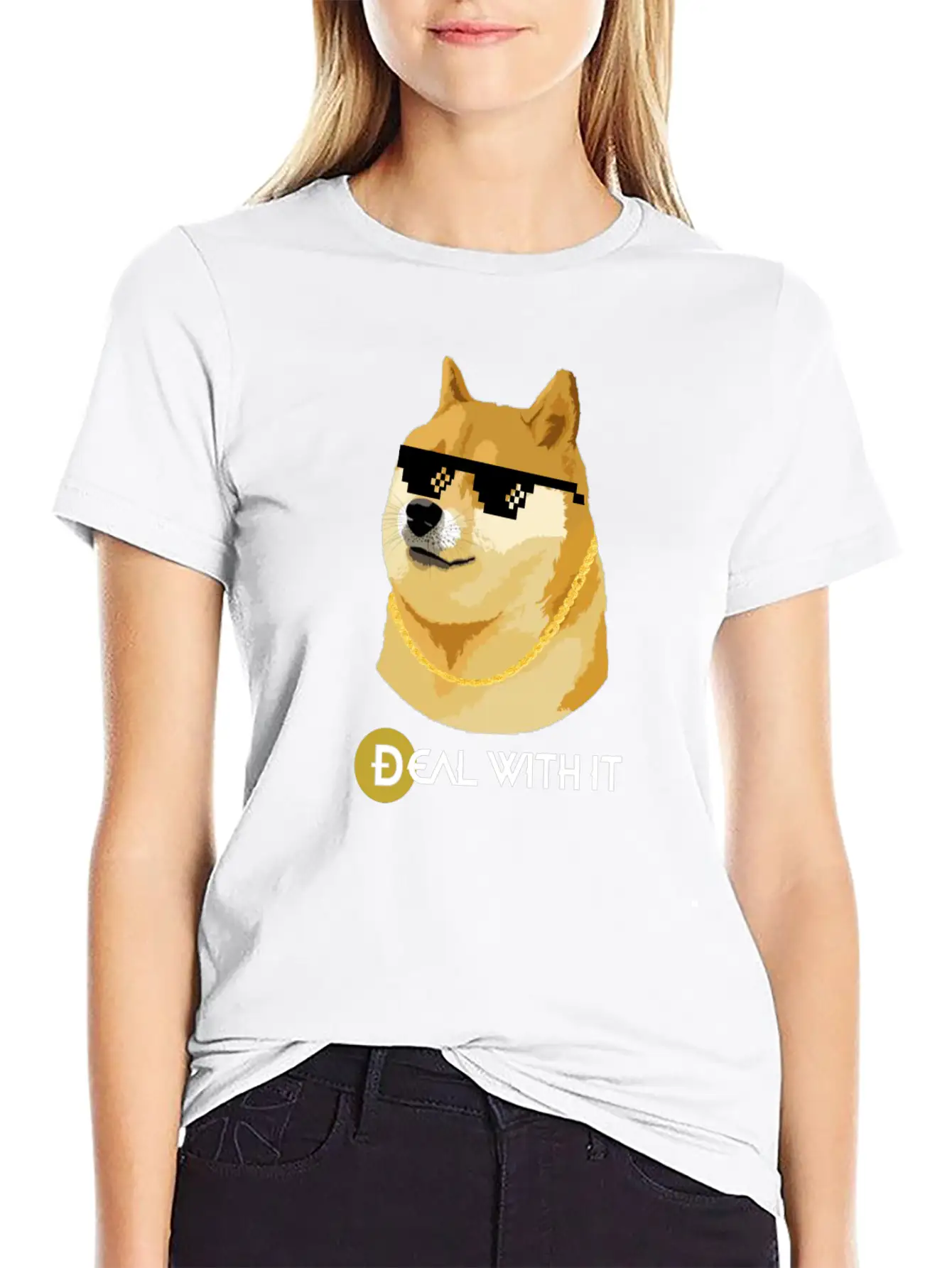 DogeCoin Unisex Casual T-Shirt – Clean Design For Daily Comfort
