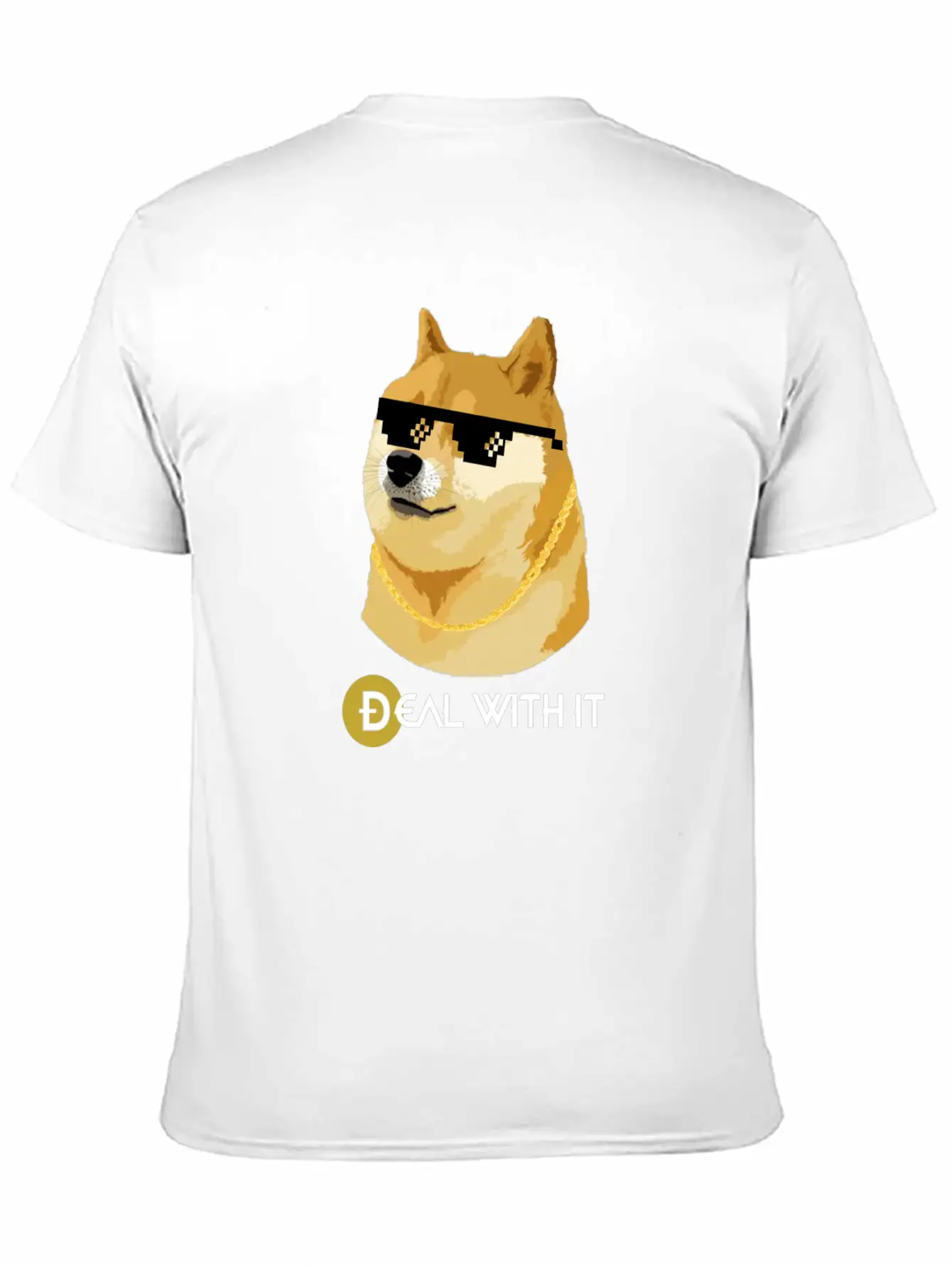 DogeCoin Unisex Casual T-Shirt – Clean Design For Daily Comfort