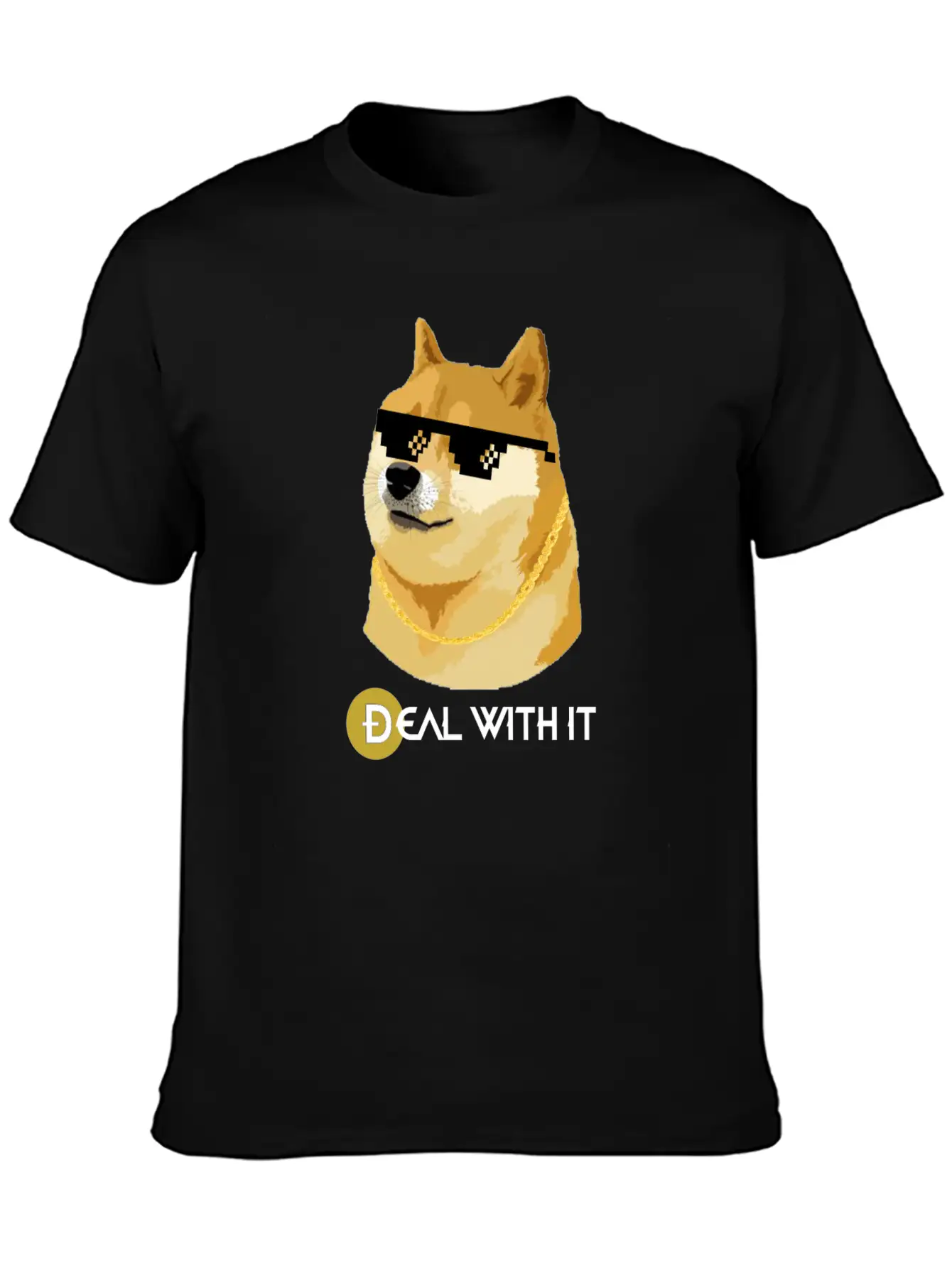 DogeCoin Unisex Casual T-Shirt – Clean Design For Daily Comfort