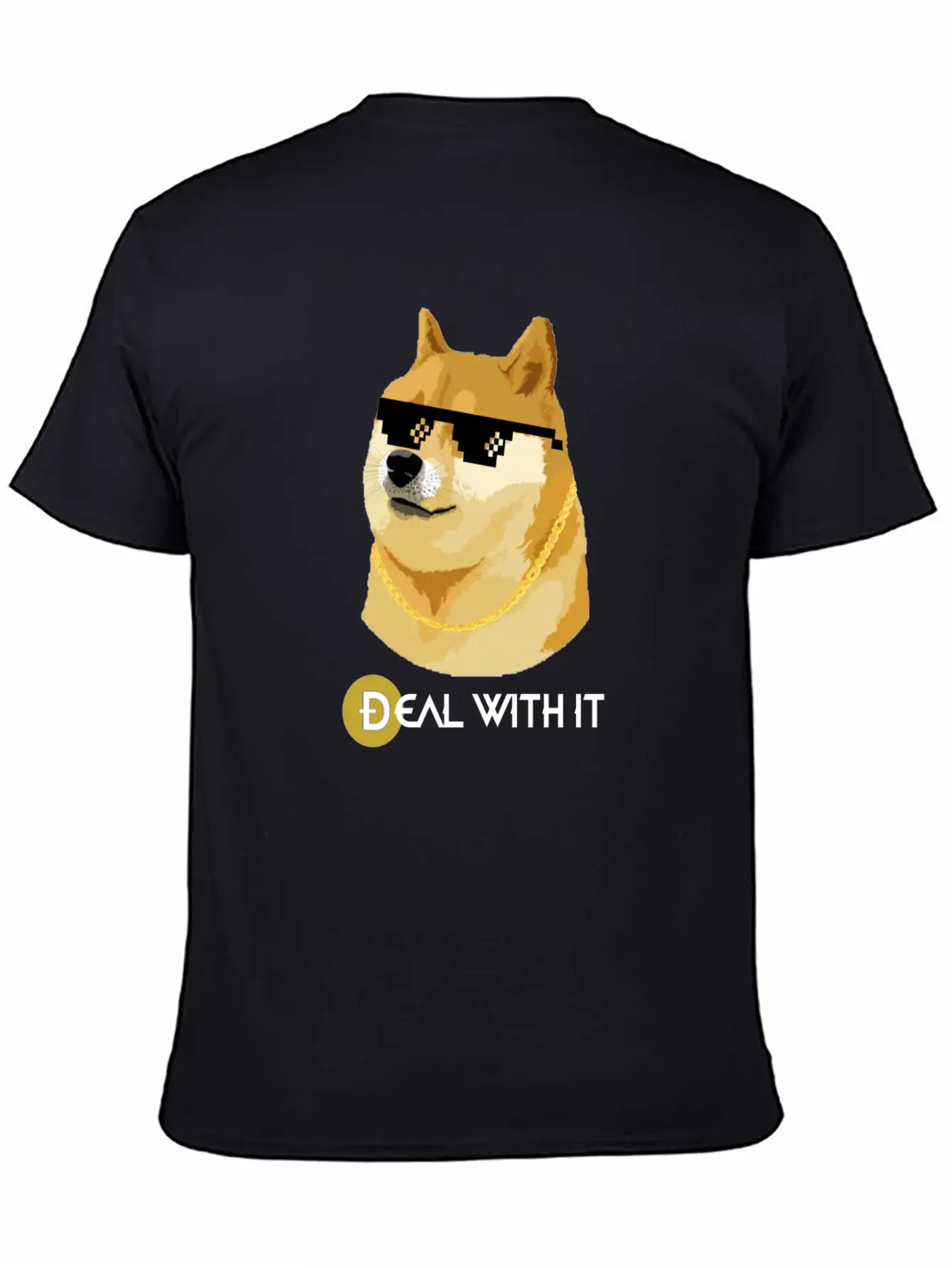 DogeCoin Unisex Casual T-Shirt – Clean Design For Daily Comfort