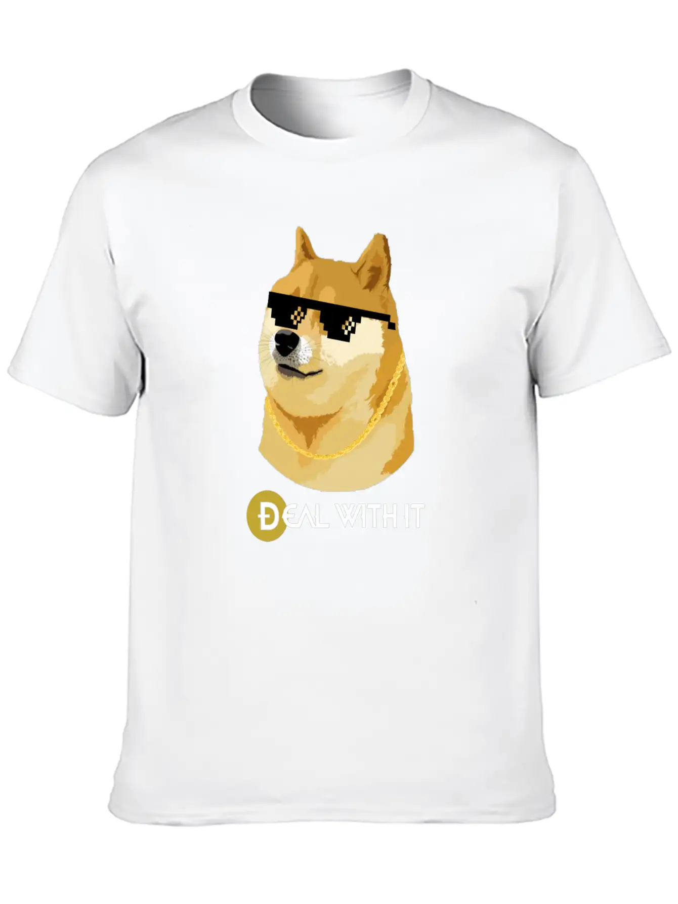 DogeCoin Unisex Casual T-Shirt – Clean Design For Daily Comfort