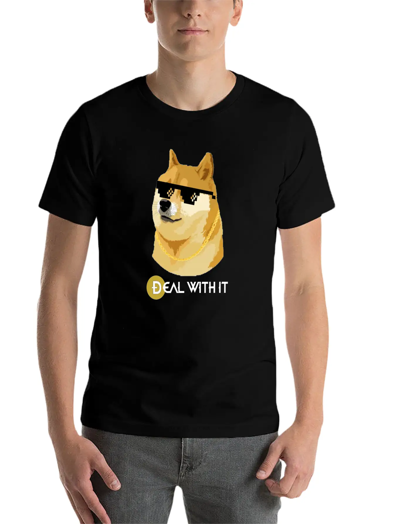 DogeCoin Unisex Casual T-Shirt – Clean Design For Daily Comfort