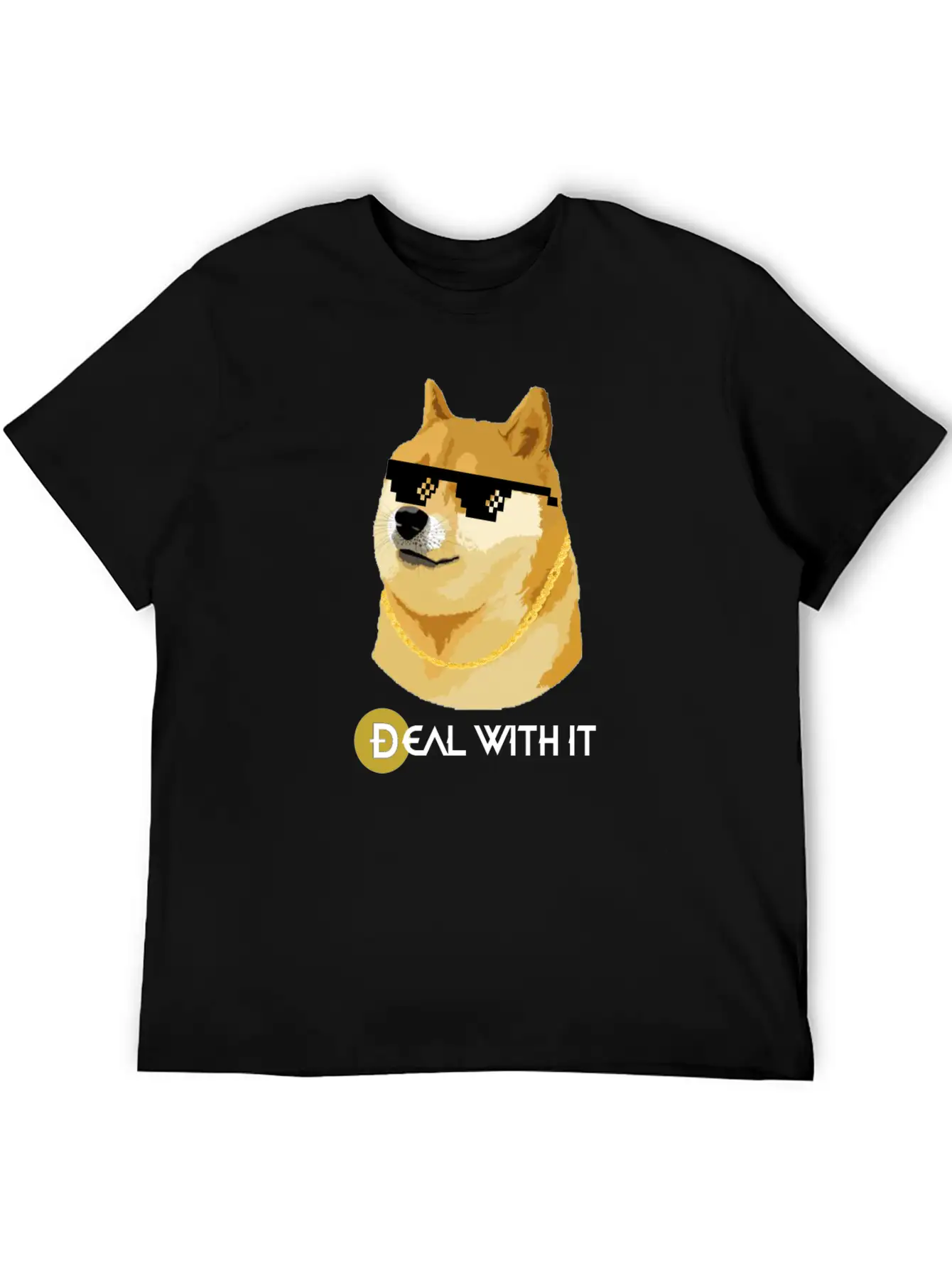 DogeCoin Unisex Casual T-Shirt – Clean Design For Daily Comfort