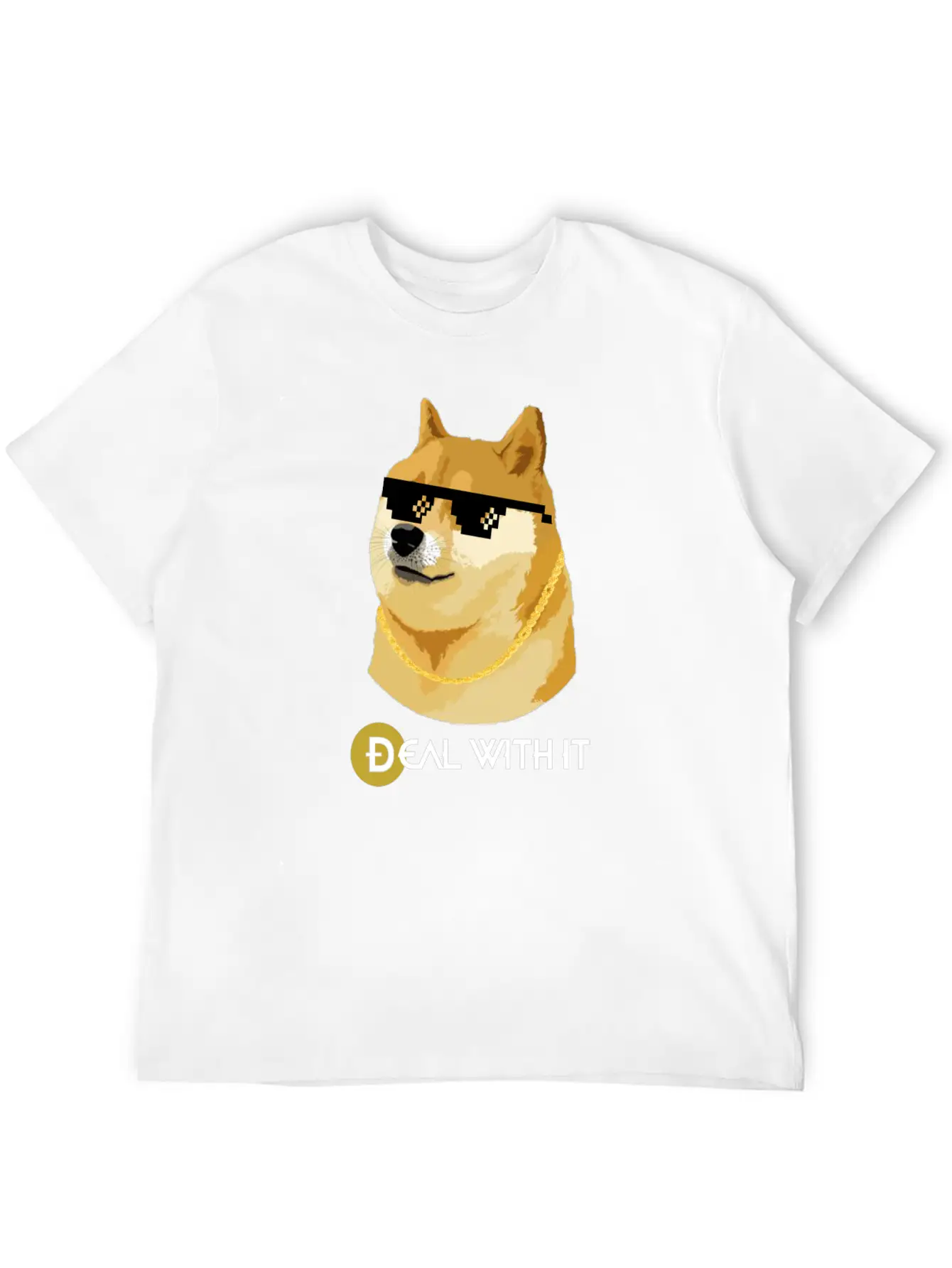 DogeCoin Unisex Casual T-Shirt – Clean Design For Daily Comfort