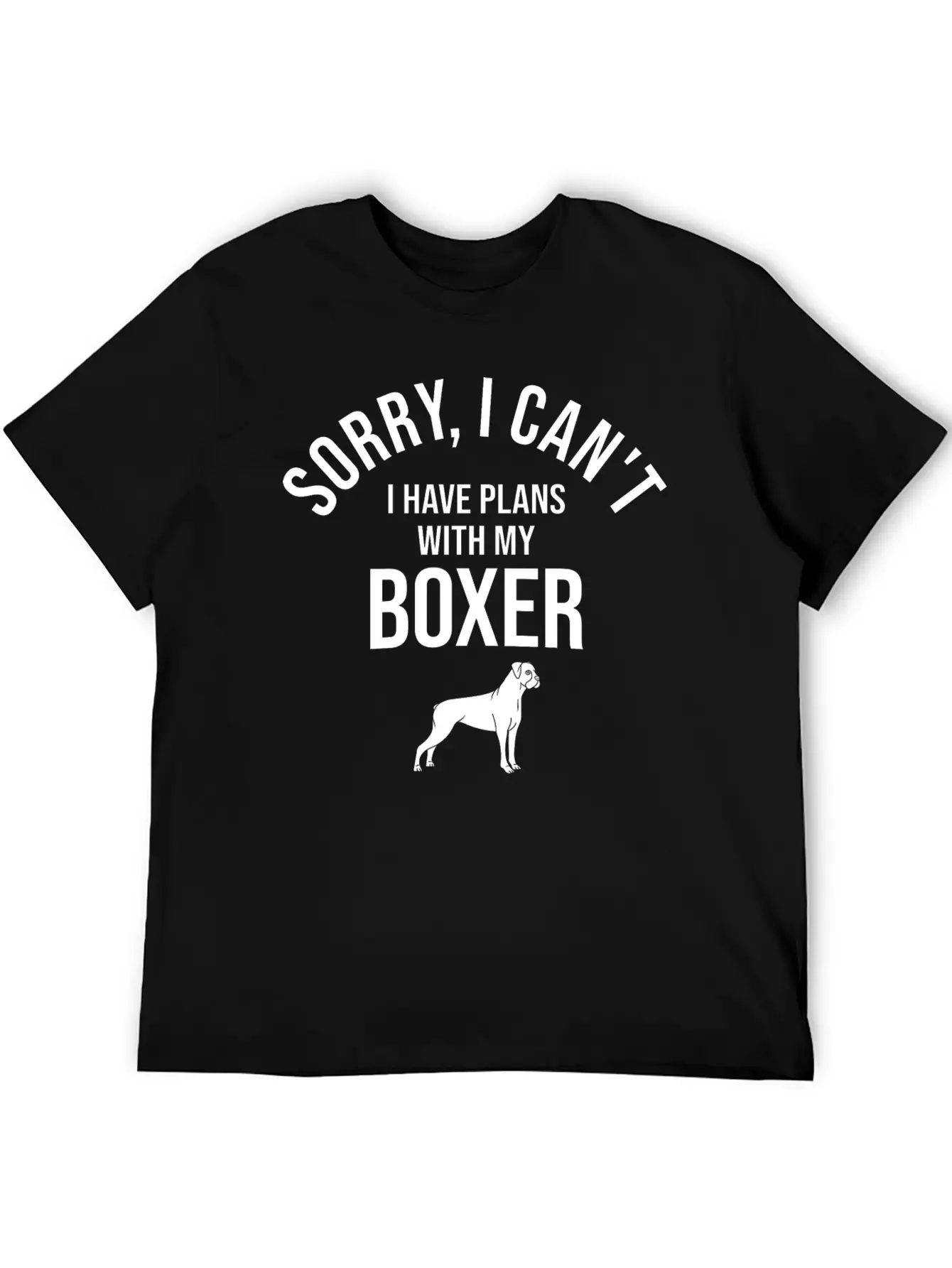 Dogs Dog Boxer Stylish Everyday T-Shirt – Unisex Basic Cotton Tee