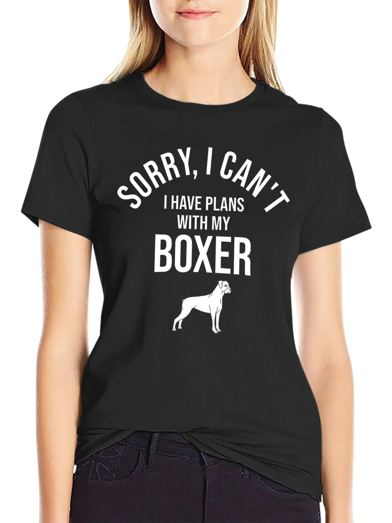 Dogs Dog Boxer Stylish Everyday T-Shirt – Unisex Basic Cotton Tee
