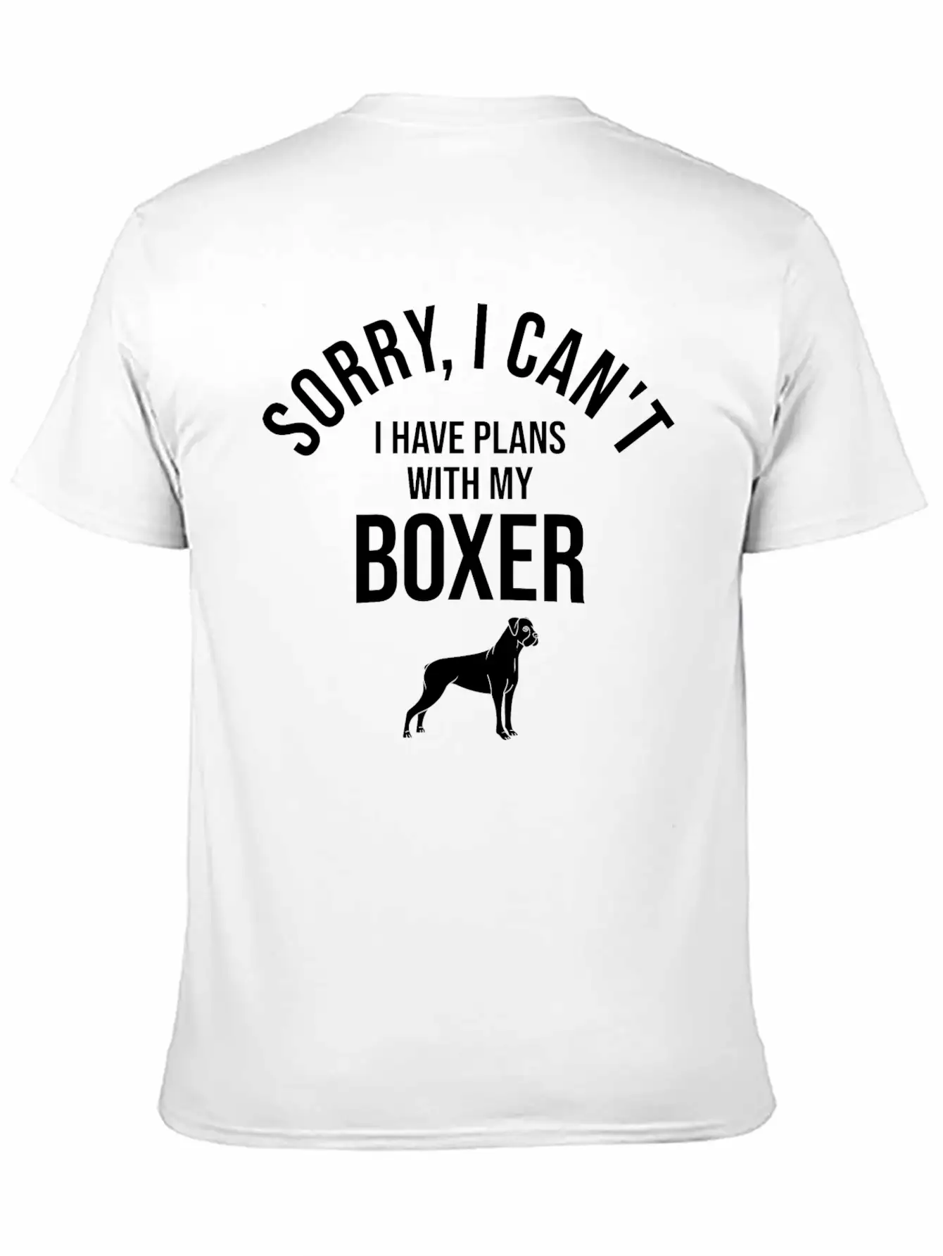 Dogs Dog Boxer Stylish Everyday T-Shirt – Unisex Basic Cotton Tee