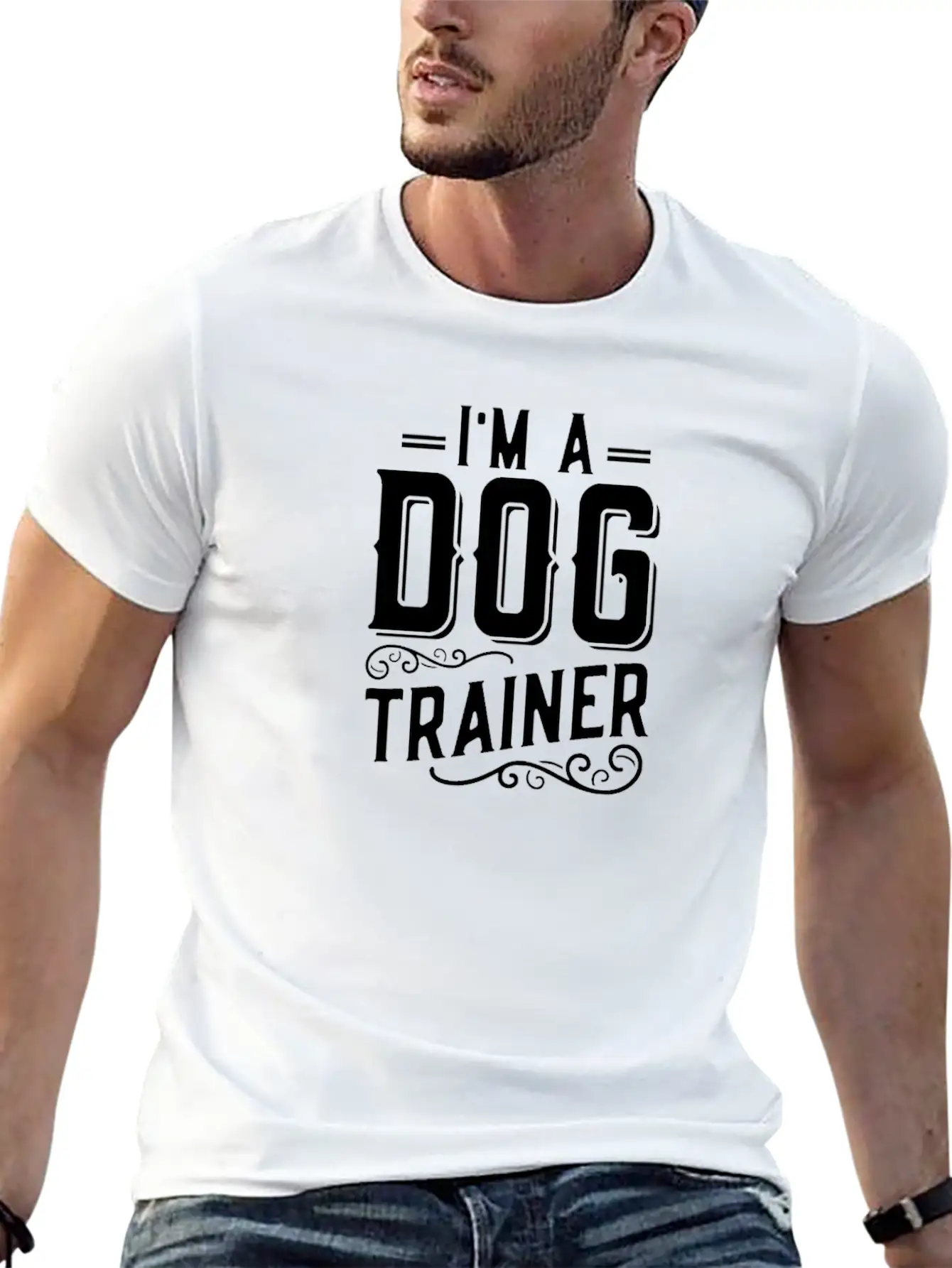 Dogs Dog Training Dog Trainer Tricks Dog School Stylish Everyday T-Shirt – Unisex Basic Cotton Tee