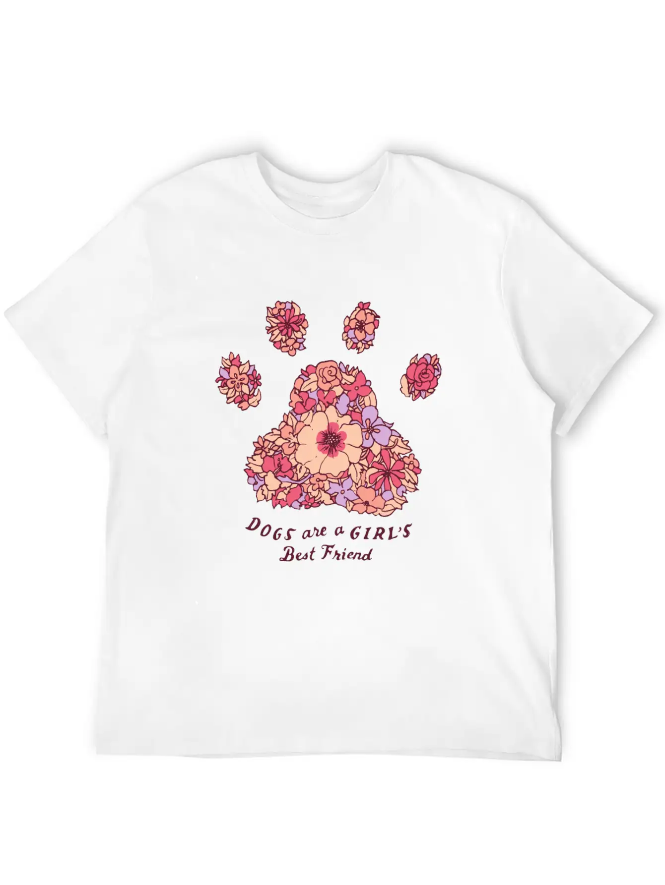 Dogs Is Best Friend Timeless Short Sleeve Tee – Comfy And Minimalist Design