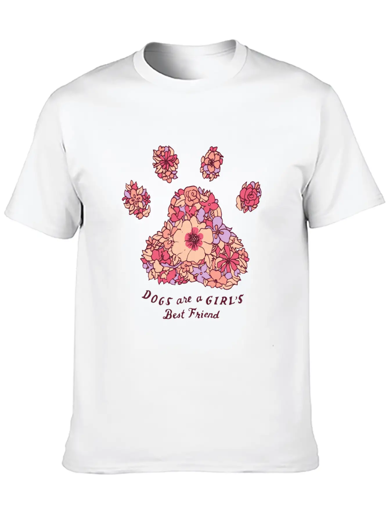 Dogs Is Best Friend Timeless Short Sleeve Tee – Comfy And Minimalist Design