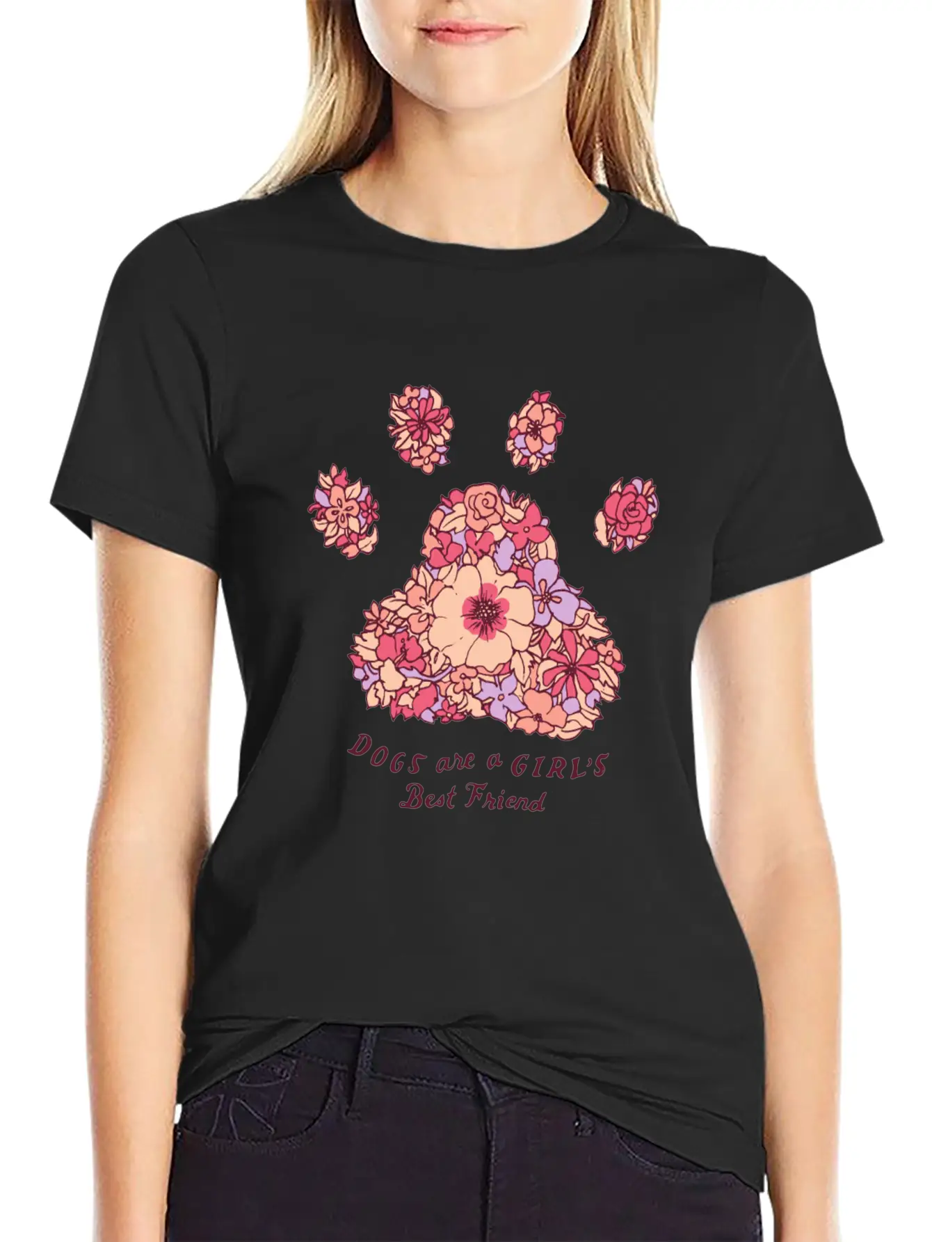 Dogs Is Best Friend Timeless Short Sleeve Tee – Comfy And Minimalist Design