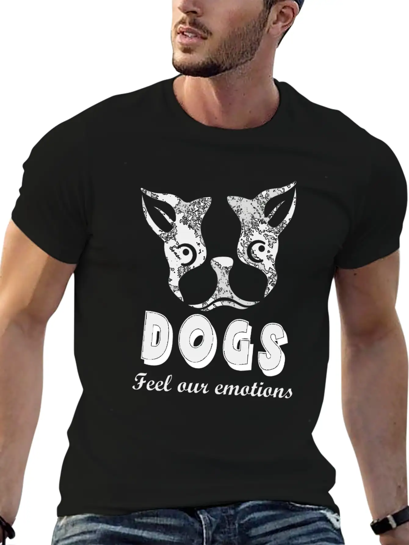 Dogs Stylish Everyday T-Shirt – Unisex Basic Cotton Tee