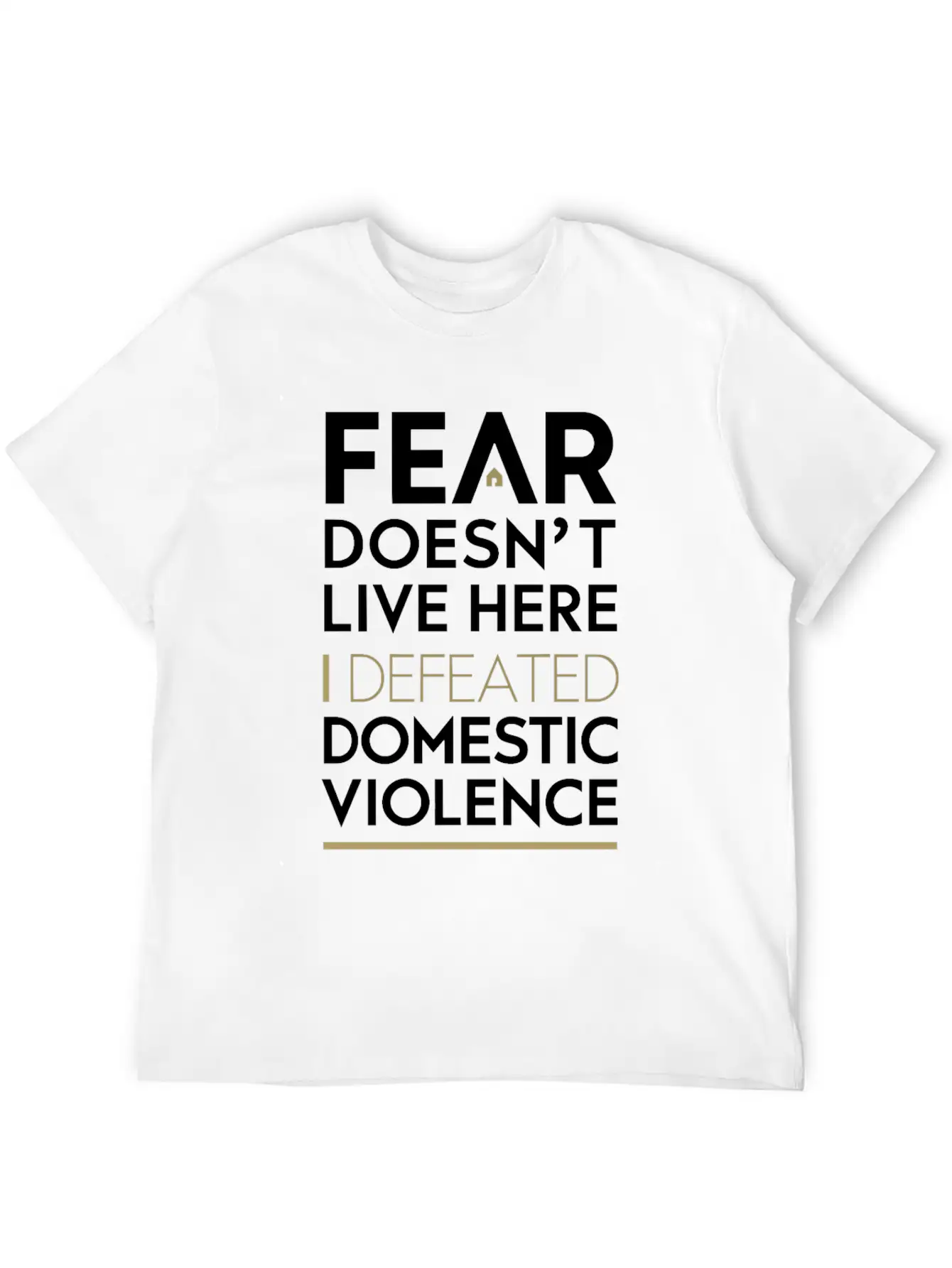 Domestic Violence Awareness Raising Awareness Essential Unisex Summer Tee – Soft Cotton Casual Fit