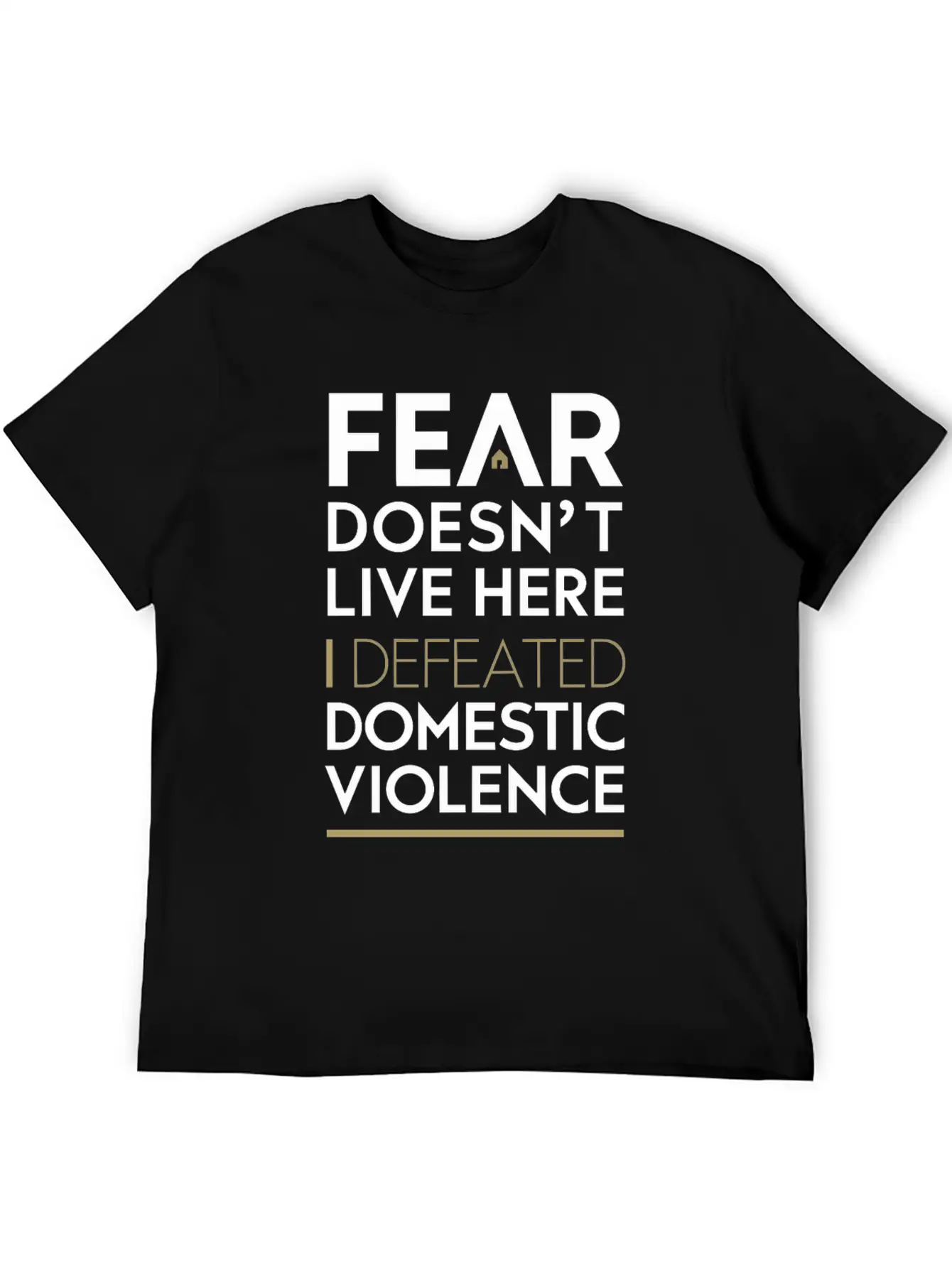 Domestic Violence Awareness Raising Awareness Essential Unisex Summer Tee – Soft Cotton Casual Fit