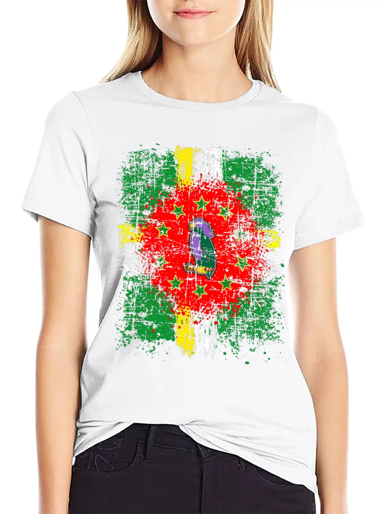 Dominica Country Roseau Timeless Short Sleeve Tee – Comfy And Minimalist Design