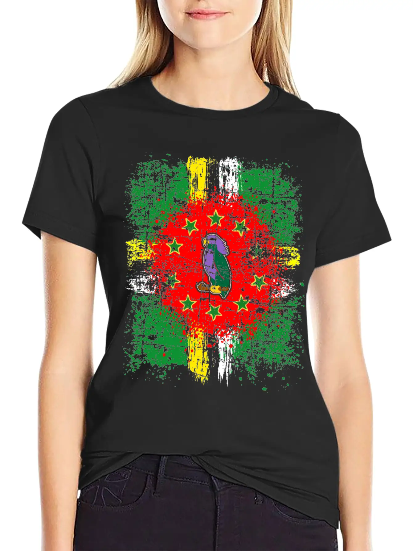 Dominica Country Roseau Timeless Short Sleeve Tee – Comfy And Minimalist Design