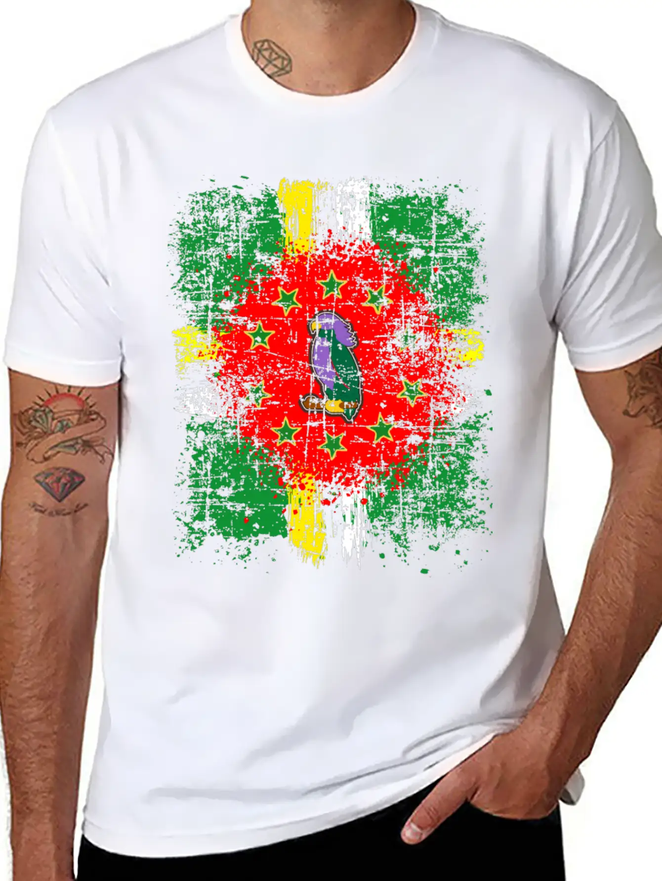 Dominica Country Roseau Timeless Short Sleeve Tee – Comfy And Minimalist Design
