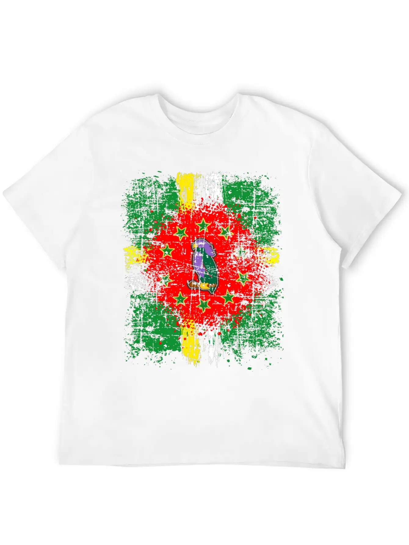 Dominica Country Roseau Timeless Short Sleeve Tee – Comfy And Minimalist Design