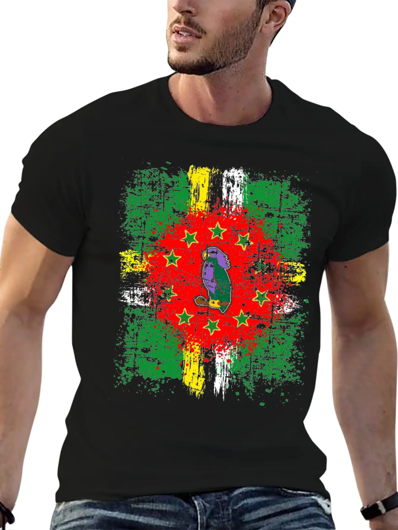 Dominica Country Roseau Timeless Short Sleeve Tee – Comfy And Minimalist Design