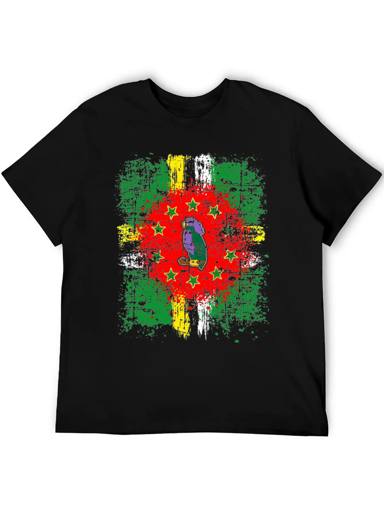 Dominica Country Roseau Timeless Short Sleeve Tee – Comfy And Minimalist Design