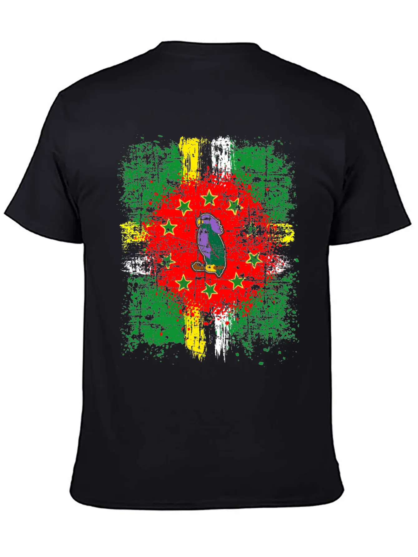 Dominica Country Roseau Timeless Short Sleeve Tee – Comfy And Minimalist Design