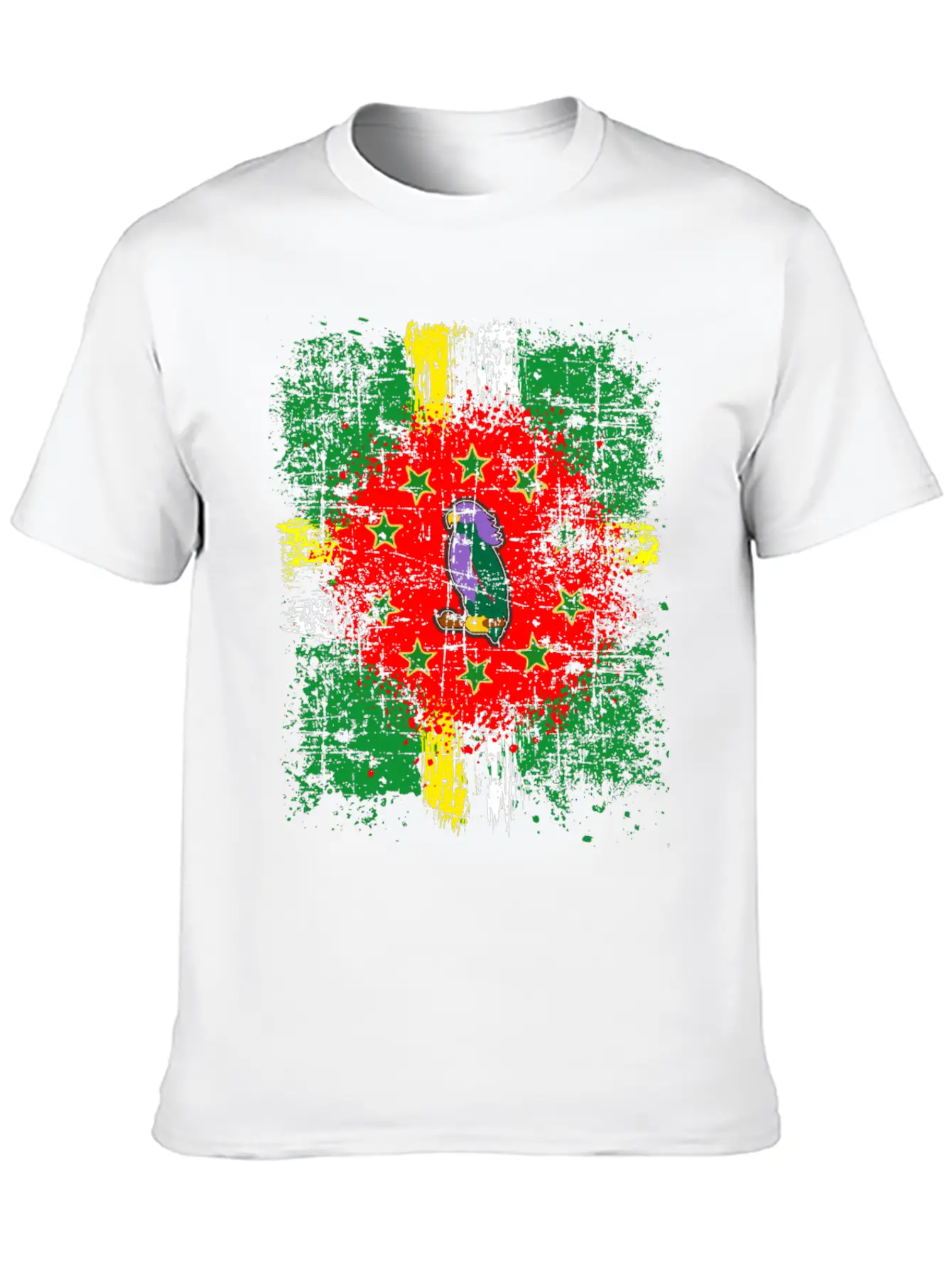 Dominica Country Roseau Timeless Short Sleeve Tee – Comfy And Minimalist Design