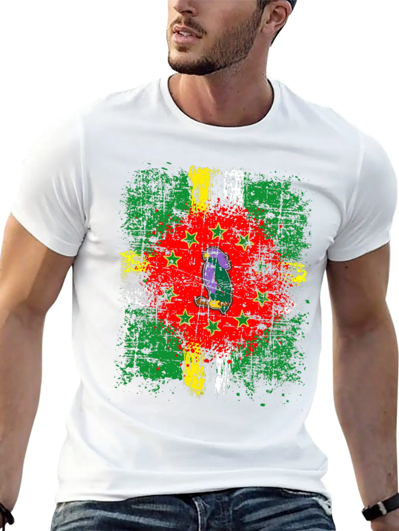 Dominica Country Roseau Timeless Short Sleeve Tee – Comfy And Minimalist Design