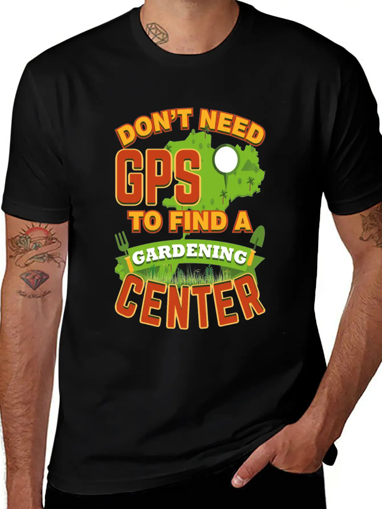 Don T Need GPS To Find Gardening Center Comfortable Minimalist Graphic Tee – Summer Style Essential