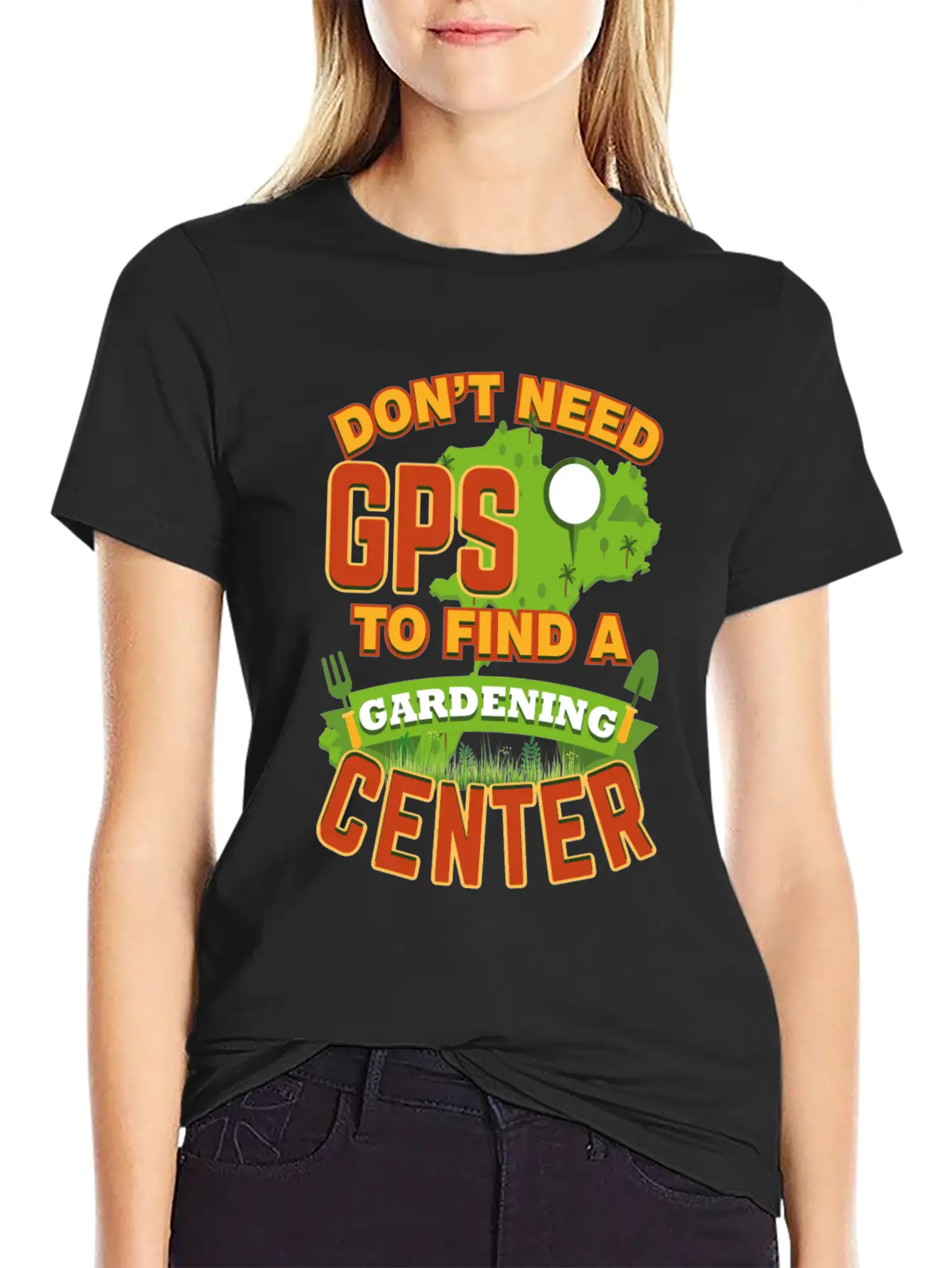Don T Need GPS To Find Gardening Center Comfortable Minimalist Graphic Tee – Summer Style Essential