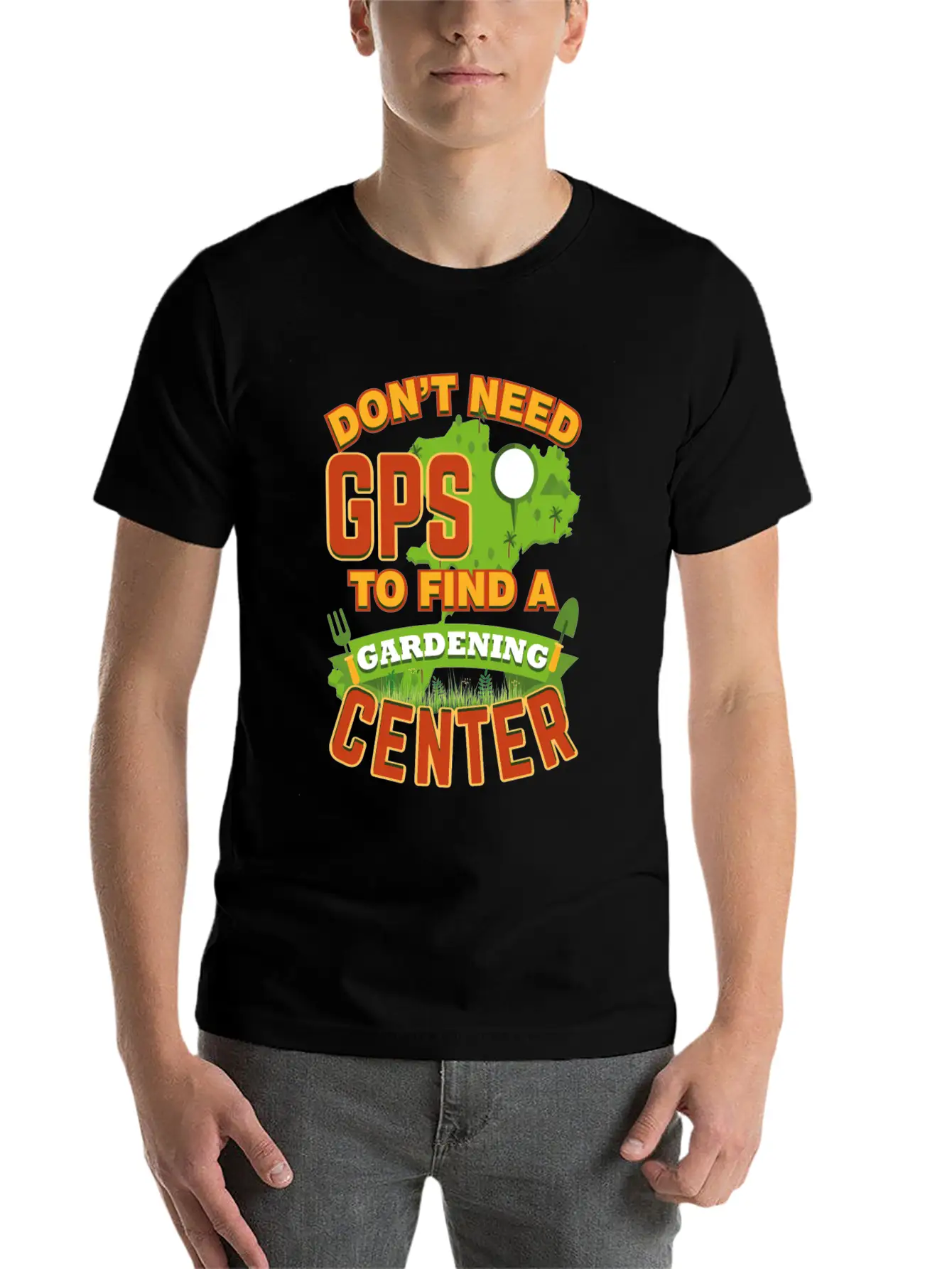 Don T Need GPS To Find Gardening Center Comfortable Minimalist Graphic Tee – Summer Style Essential