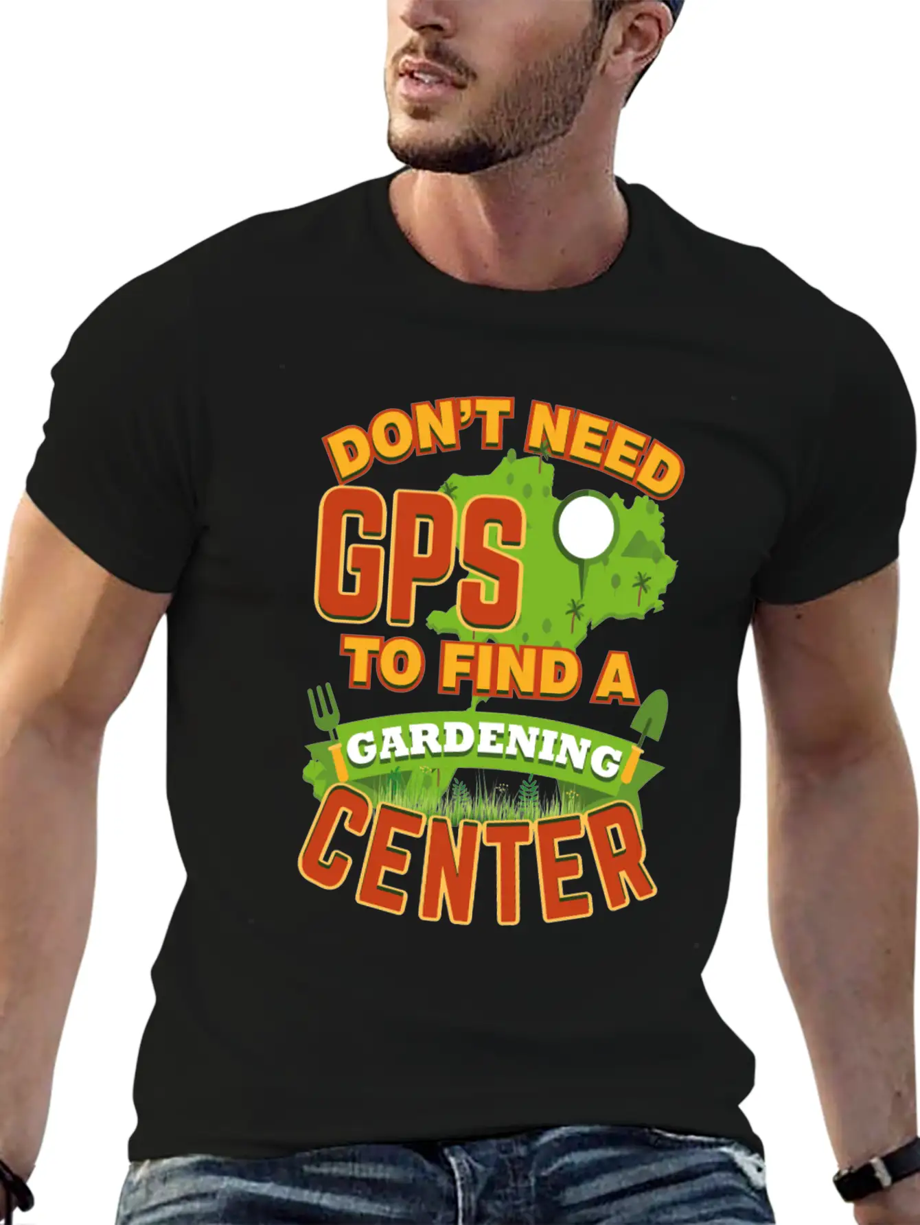 Don T Need GPS To Find Gardening Center Comfortable Minimalist Graphic Tee – Summer Style Essential