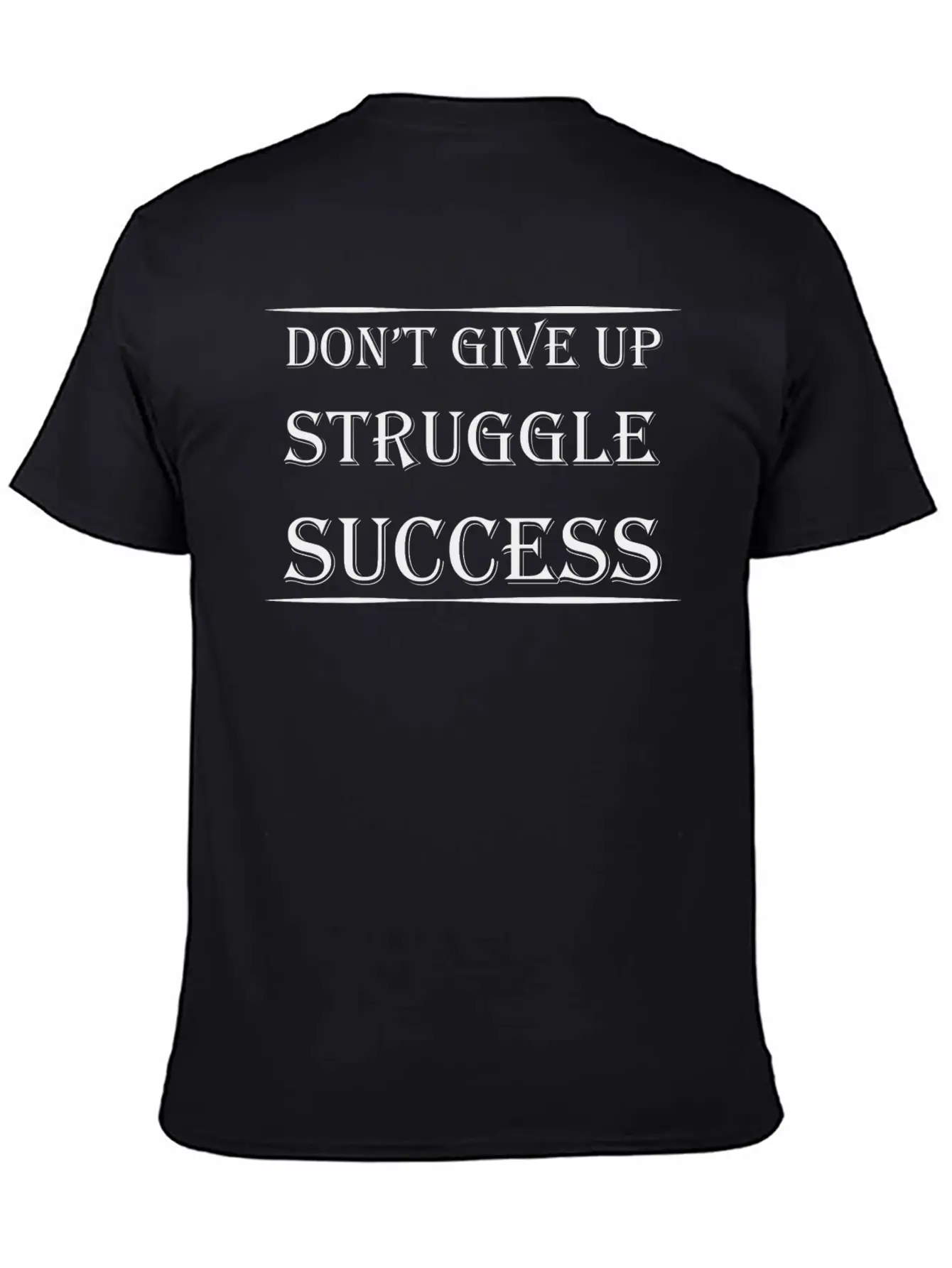 Don't Give Up Essential Unisex Summer Tee – Soft Cotton Casual Fit