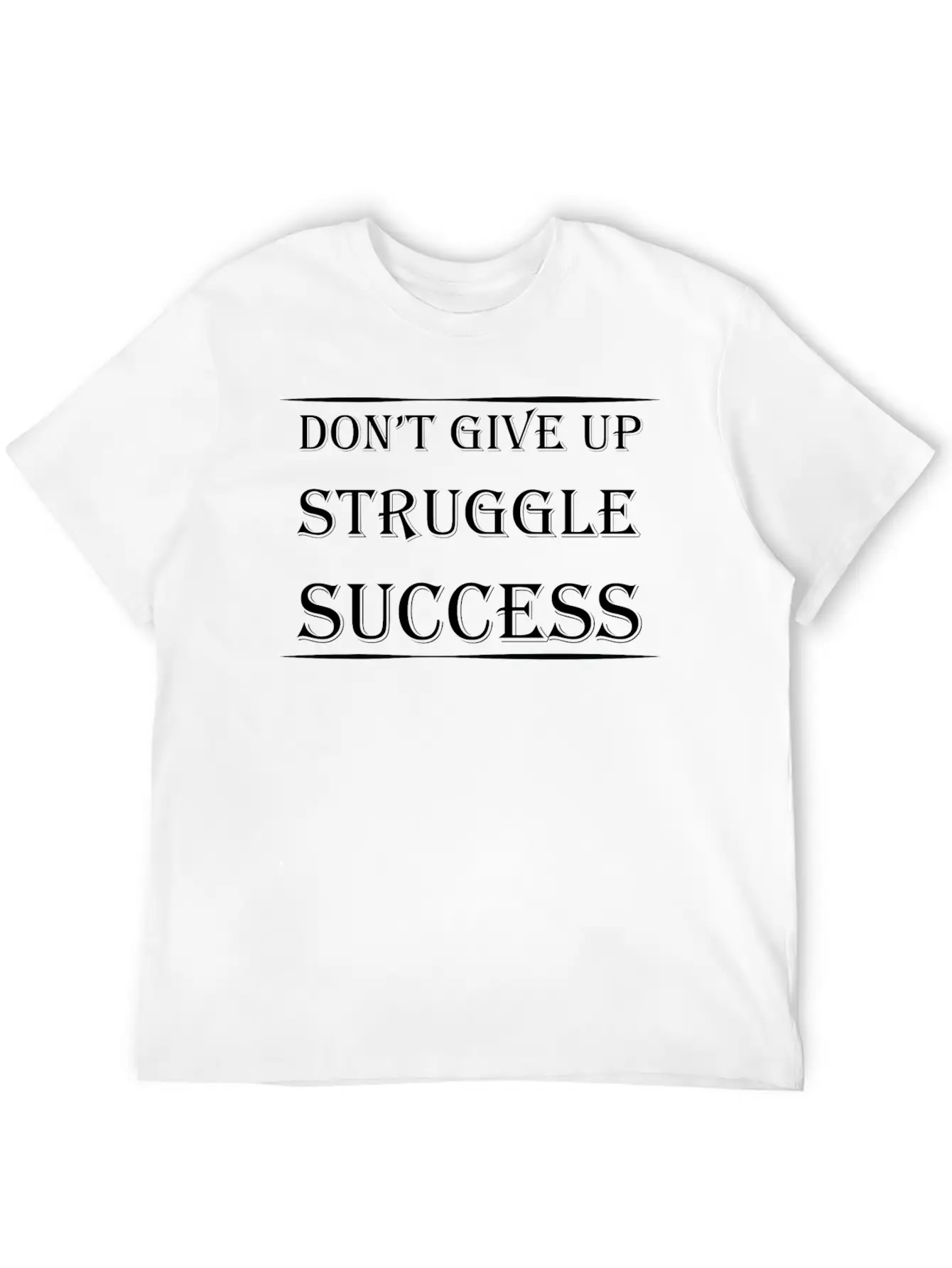 Don't Give Up Essential Unisex Summer Tee – Soft Cotton Casual Fit