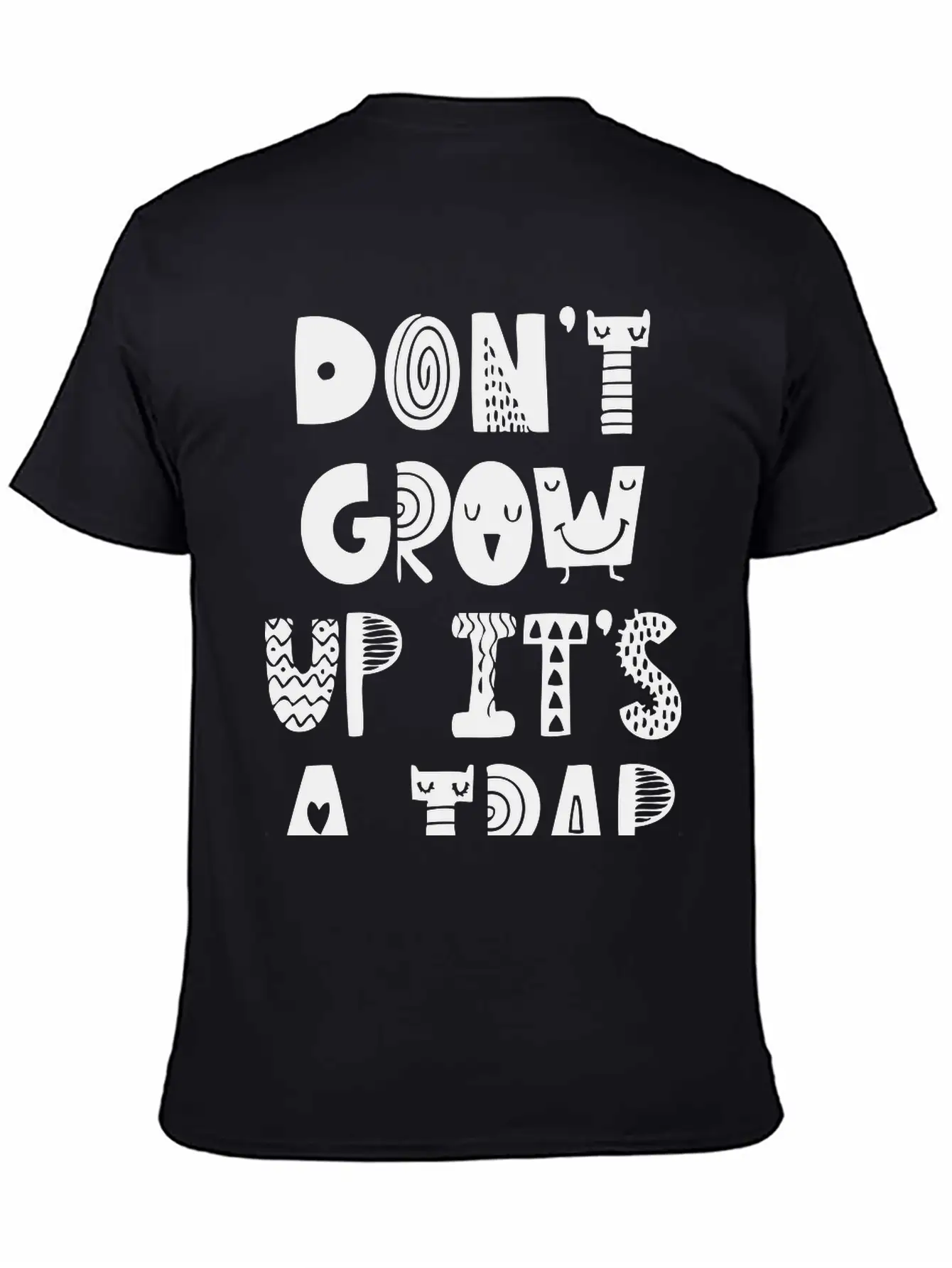 Don't Grow Up It's A Trap Essential Unisex Summer Tee – Soft Cotton Casual Fit