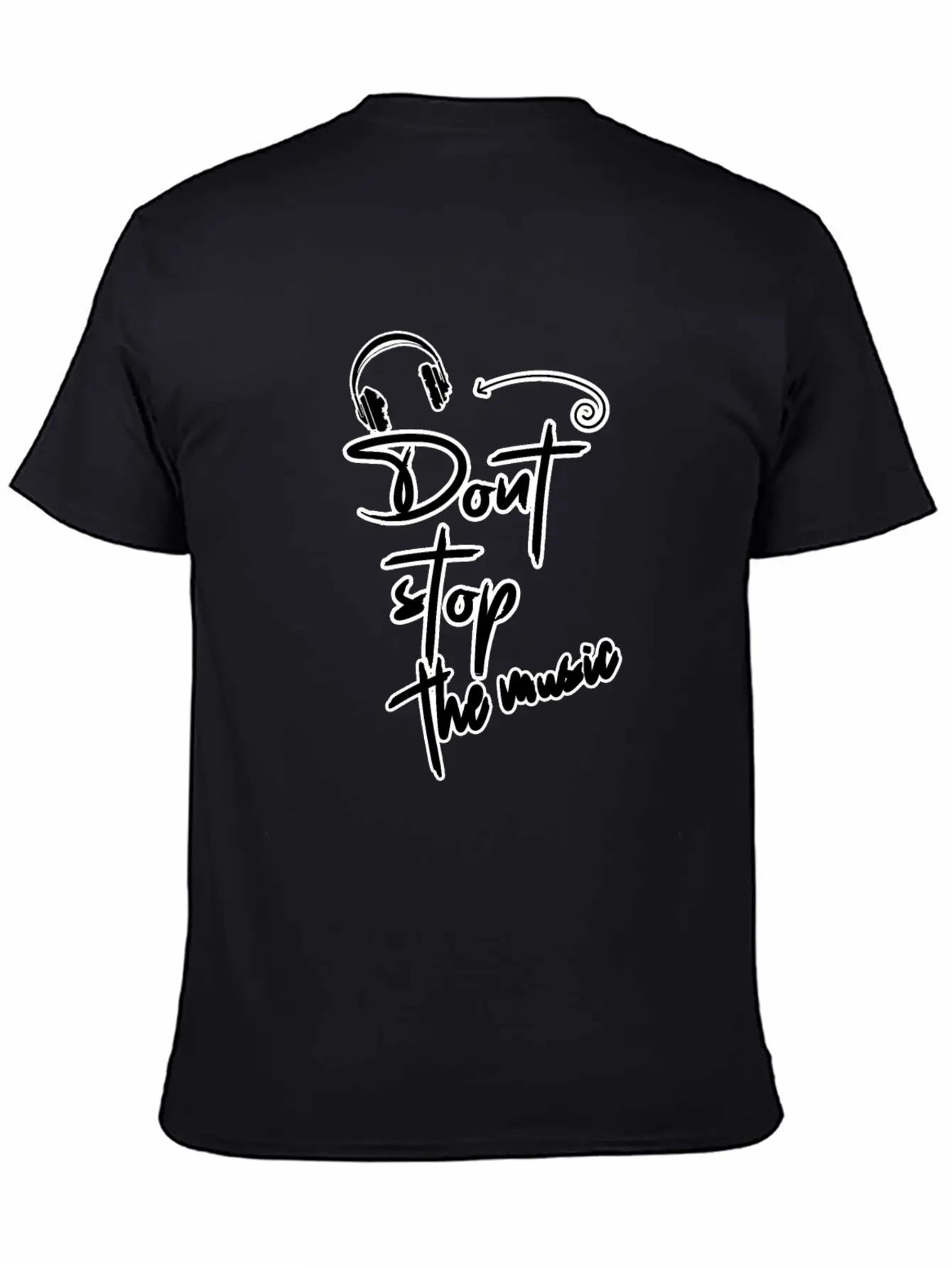 Don't Stop The Music Stylish Everyday T-Shirt – Unisex Basic Cotton Tee