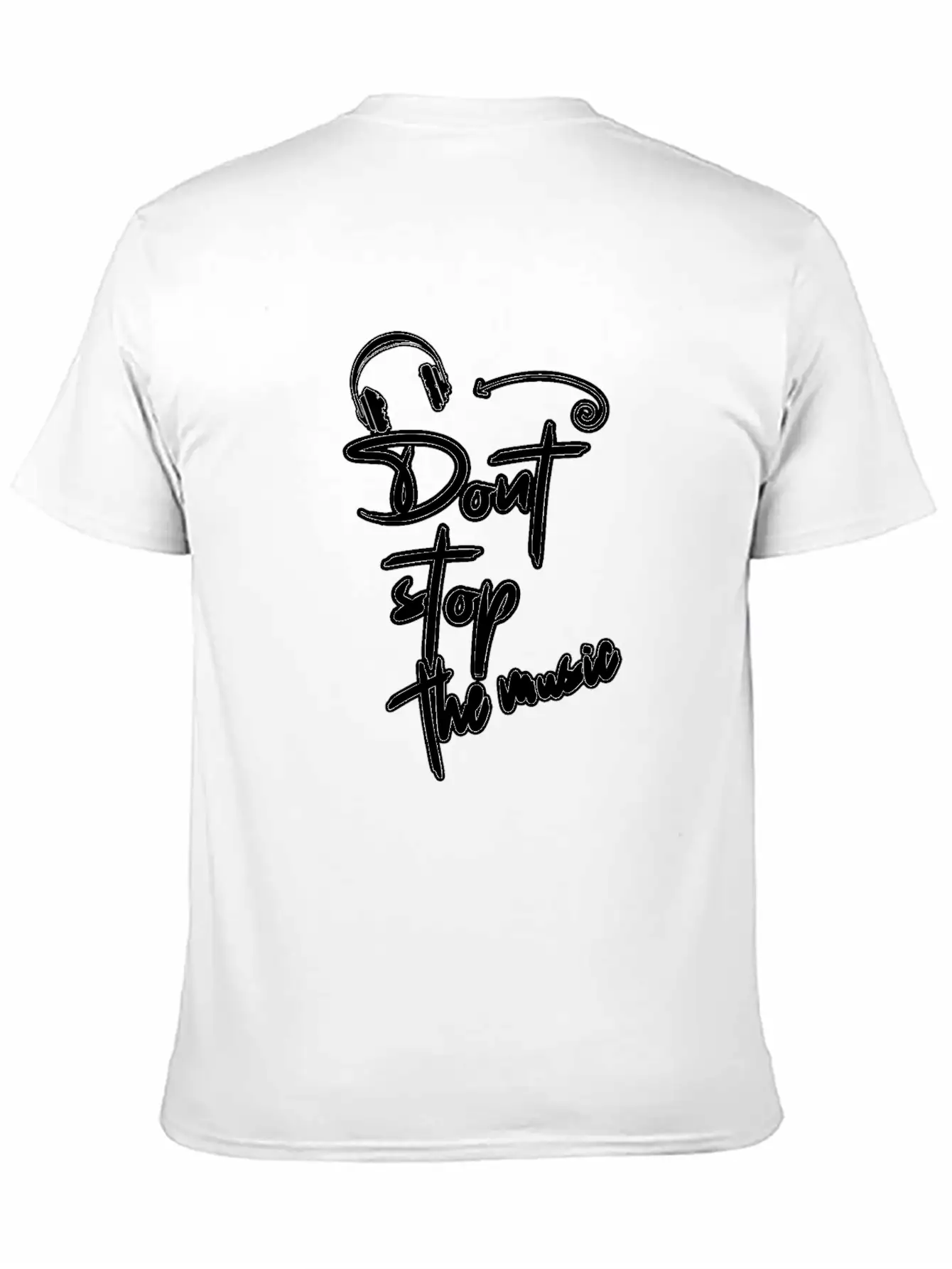 Don't Stop The Music Stylish Everyday T-Shirt – Unisex Basic Cotton Tee