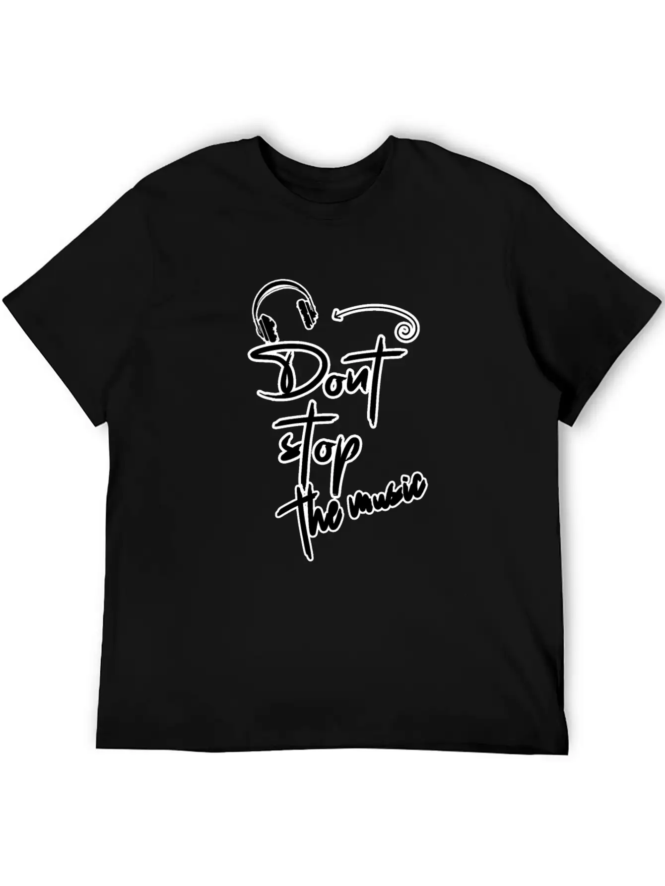 Don't Stop The Music Stylish Everyday T-Shirt – Unisex Basic Cotton Tee