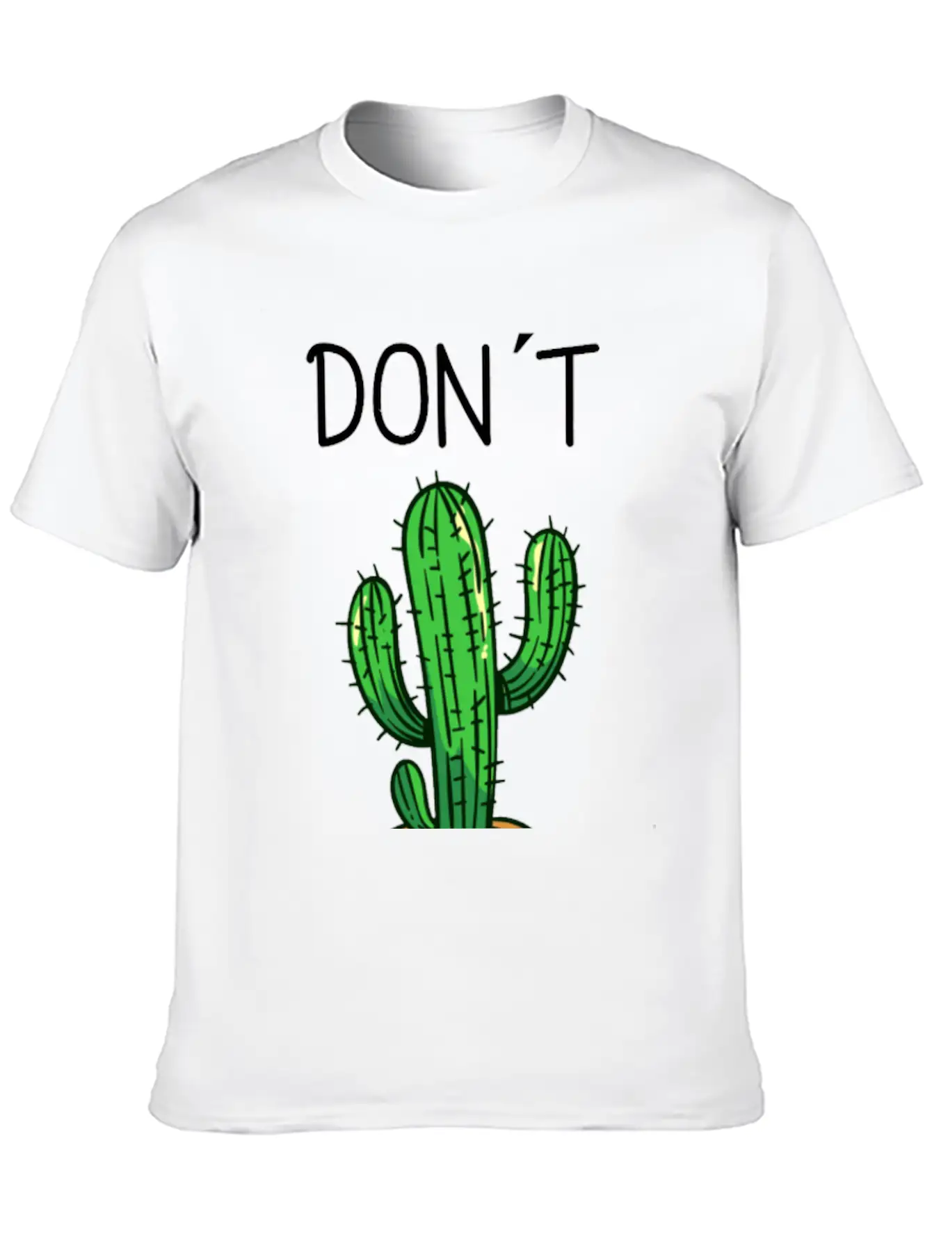 Don´t Toch Me Cactus Funny Cactus Stylish Everyday T-Shirt – Unisex Basic Cotton Tee