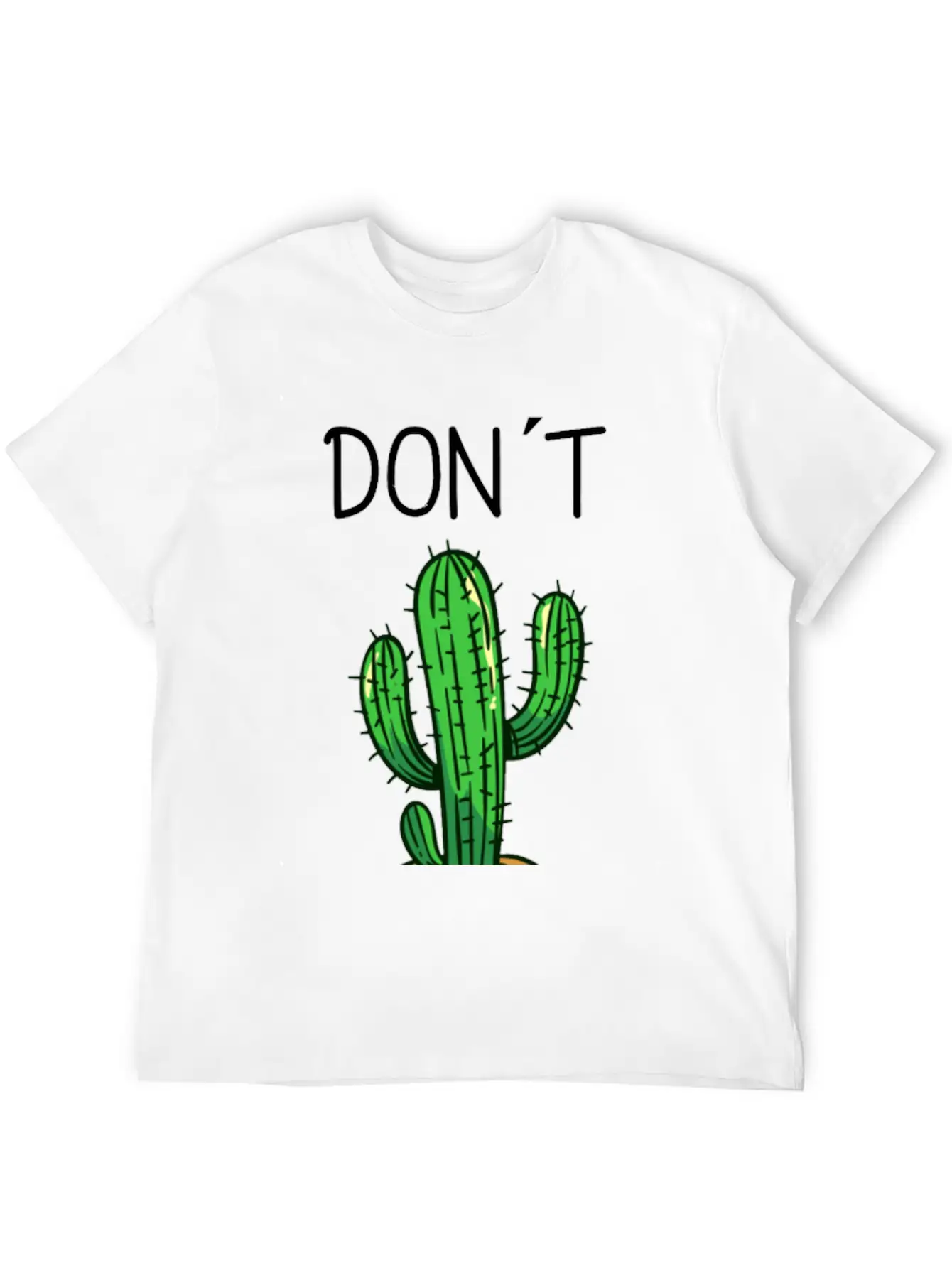 Don´t Toch Me Cactus Funny Cactus Stylish Everyday T-Shirt – Unisex Basic Cotton Tee