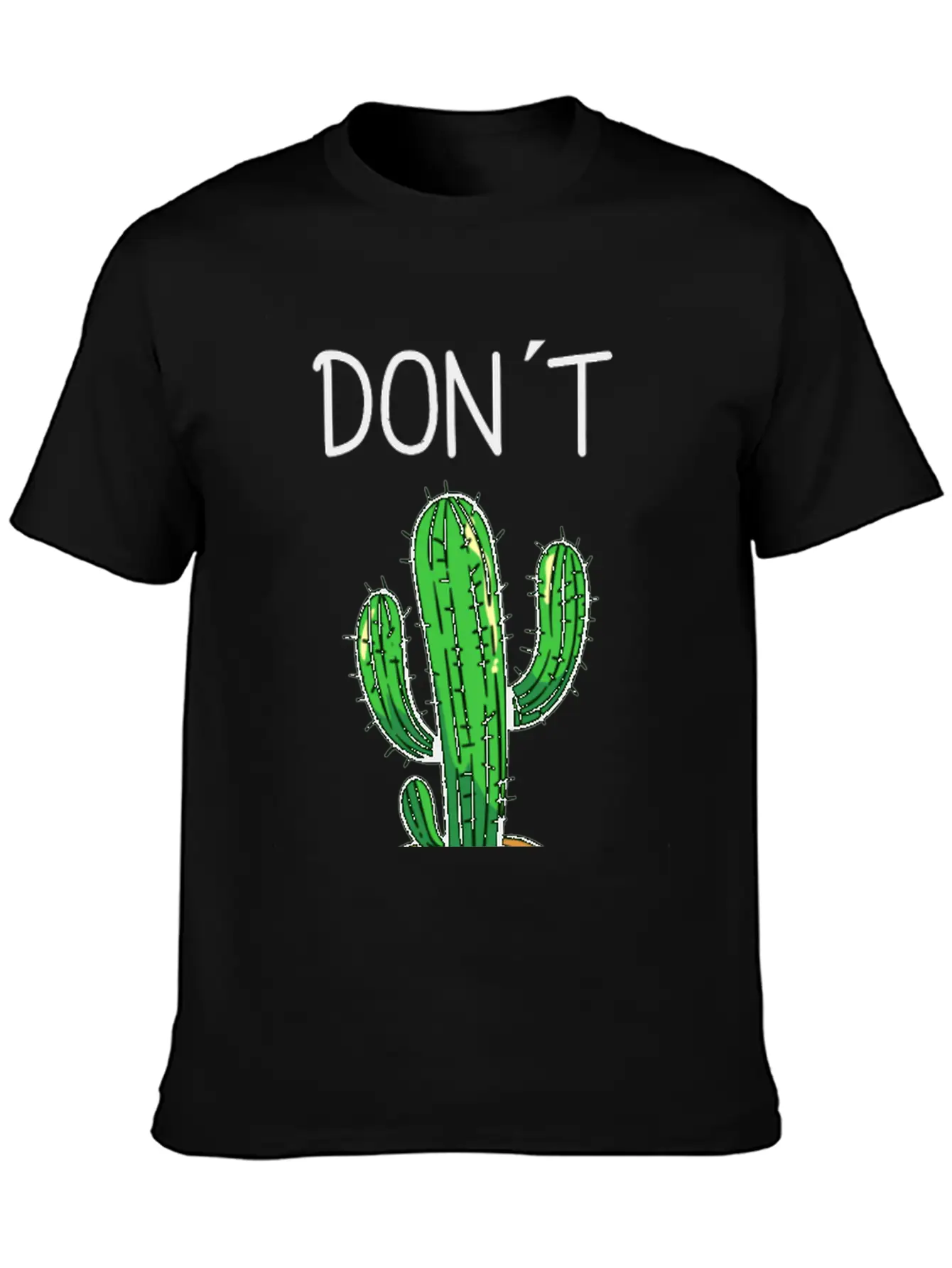 Don´t Toch Me Cactus Funny Cactus Stylish Everyday T-Shirt – Unisex Basic Cotton Tee
