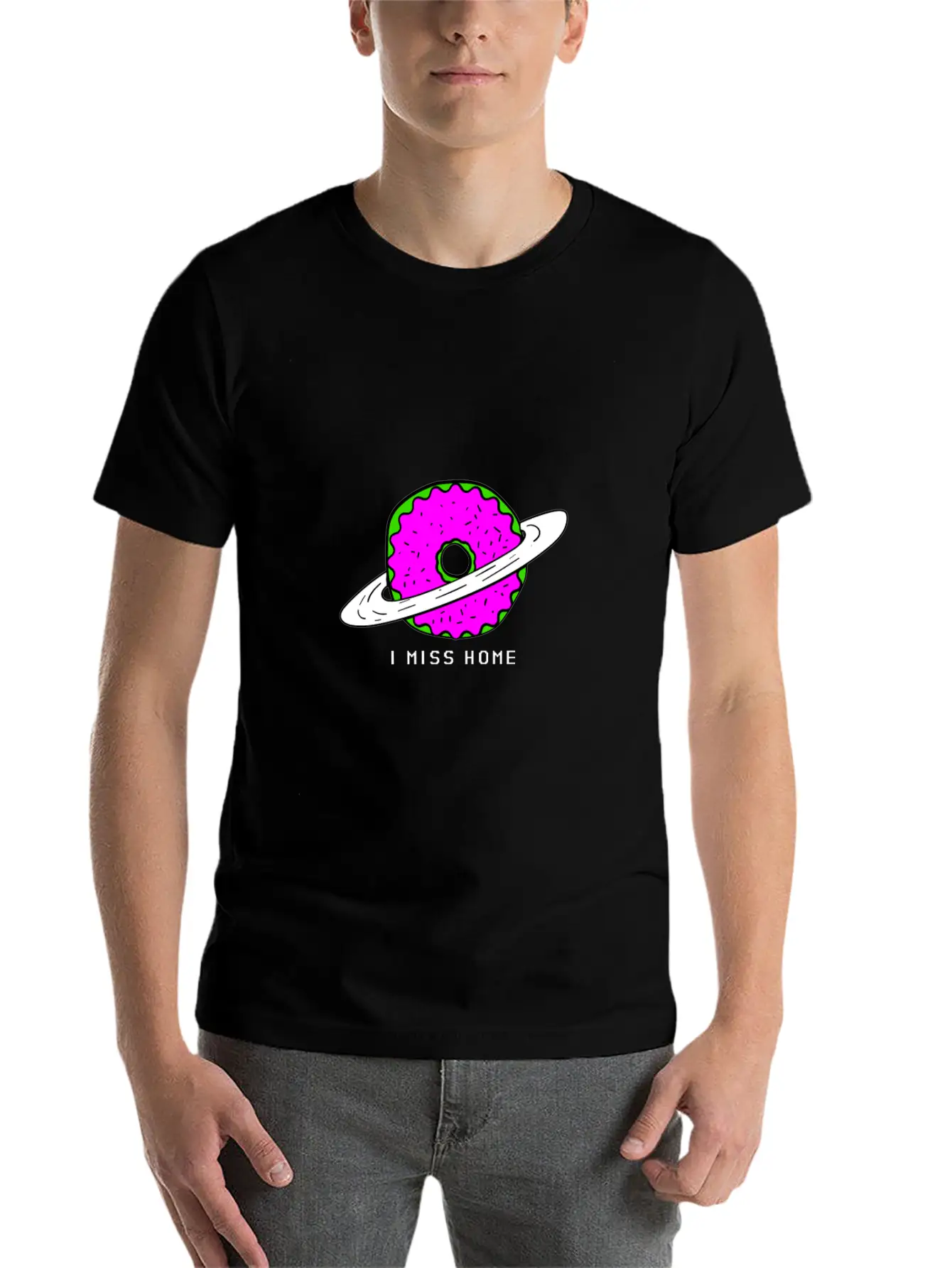 Donut Planet Essential Unisex Summer Tee – Soft Cotton Casual Fit