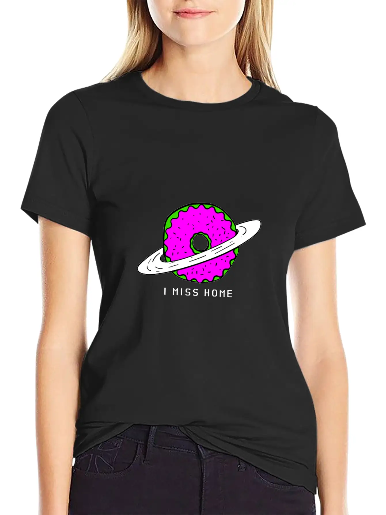 Donut Planet Essential Unisex Summer Tee – Soft Cotton Casual Fit