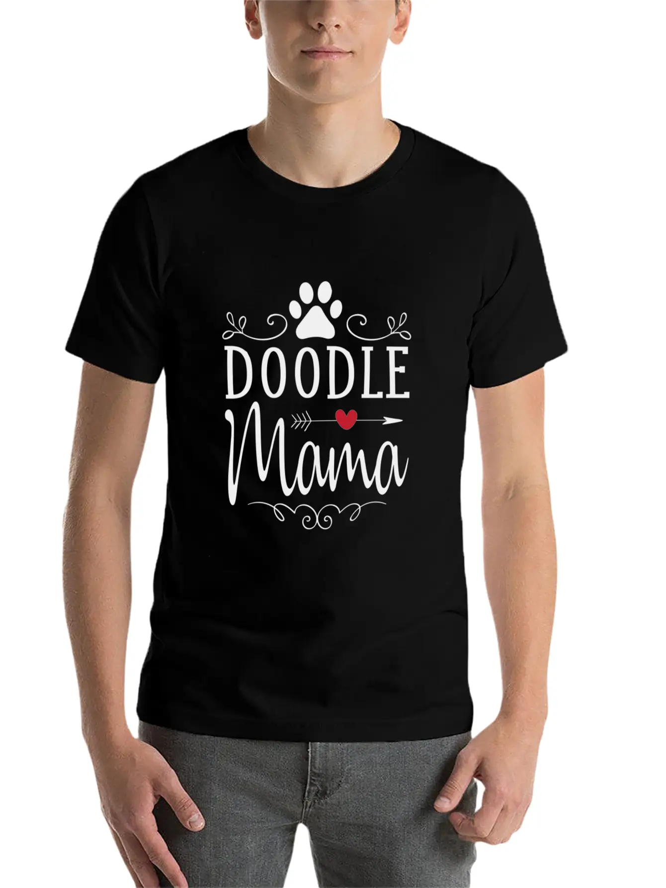 Doodle Mama Doodle Comfortable Minimalist Graphic Tee – Summer Style Essential